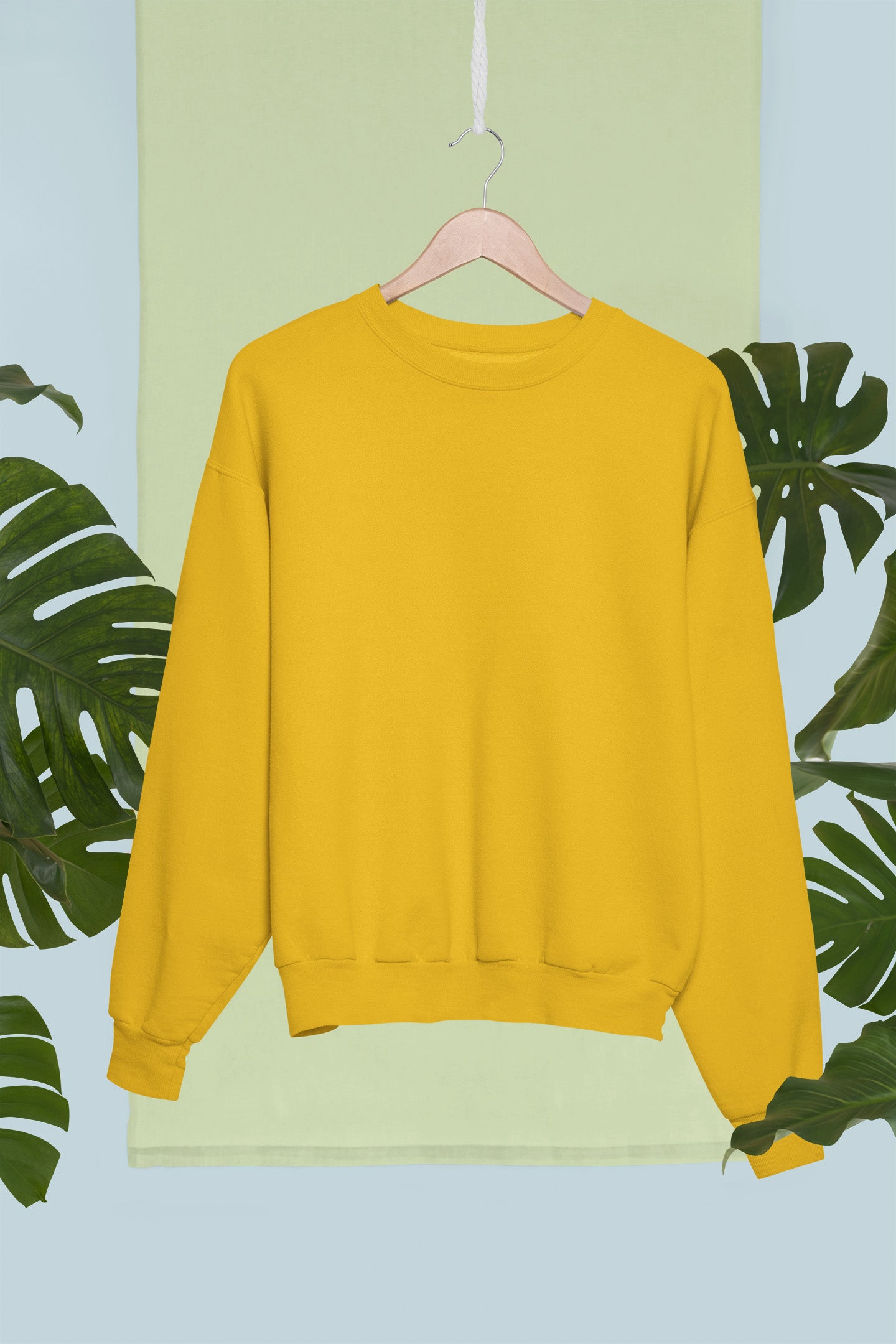 Classic Men's Golden Yellow Sweatshirt | The OddBall Wagon image 5