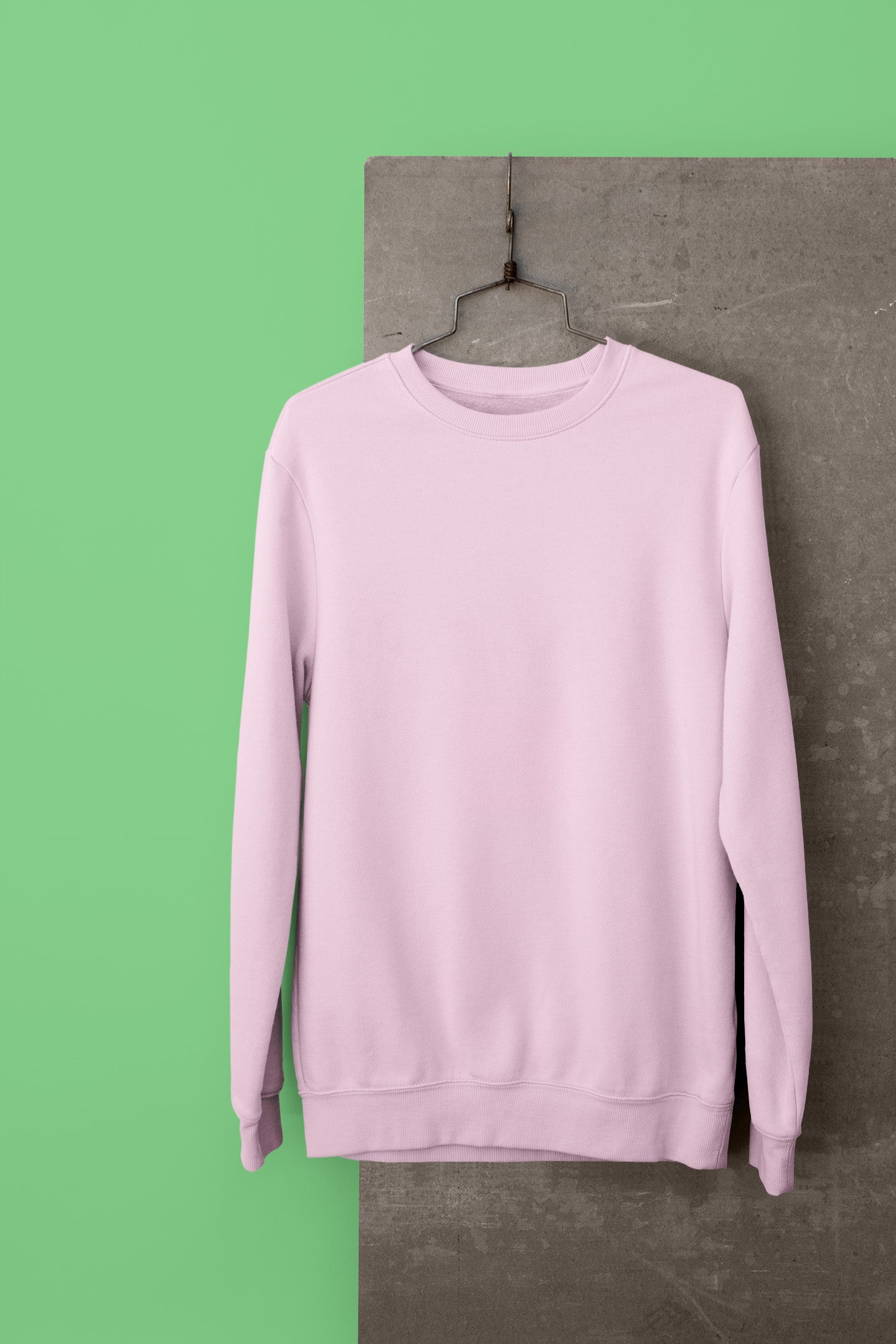Classic Men's Light Pink Sweatshirt | The OddBall Wagon image 5