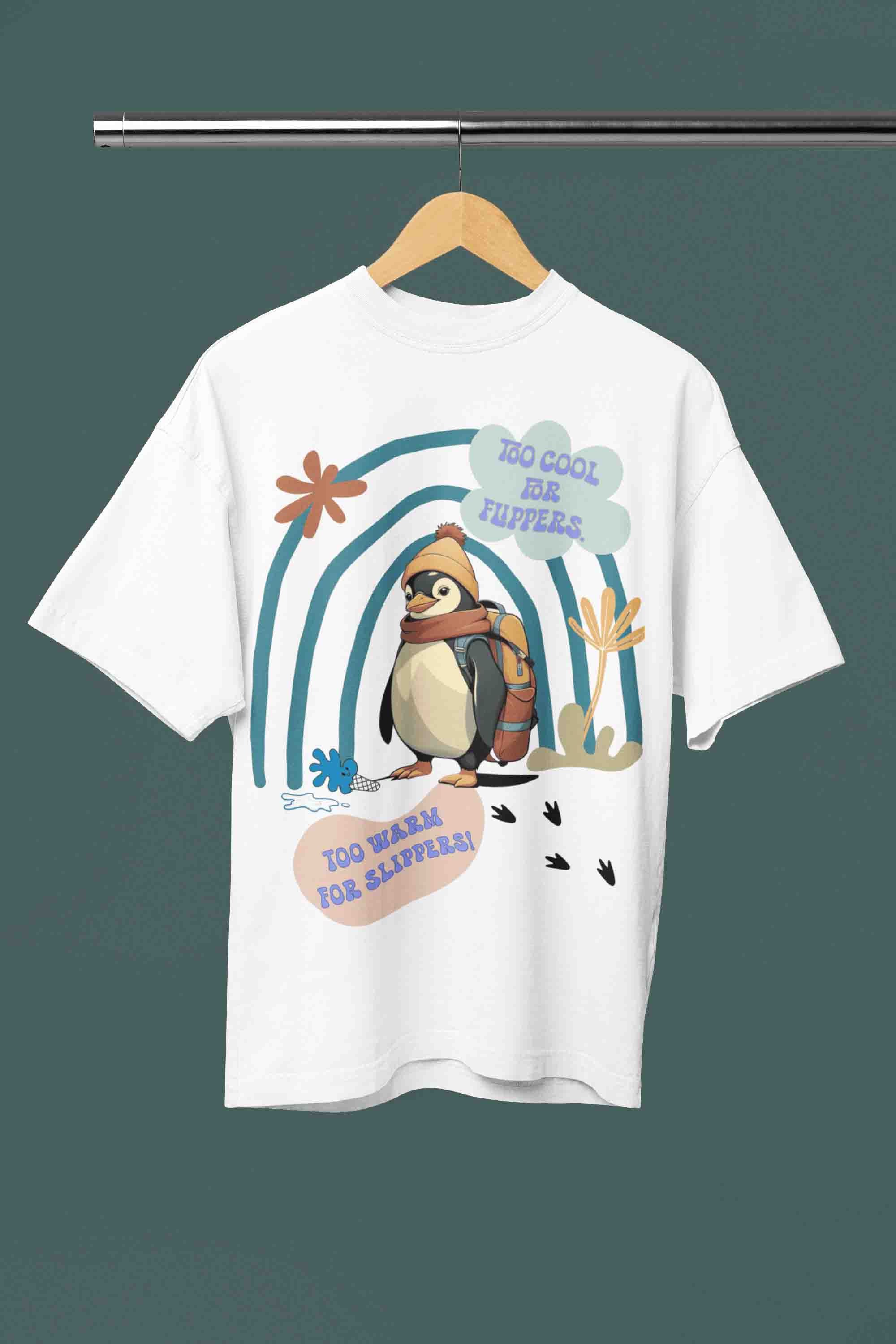 Cool Penguin Adventure T-Shirt | The OddBall Wagon image 7