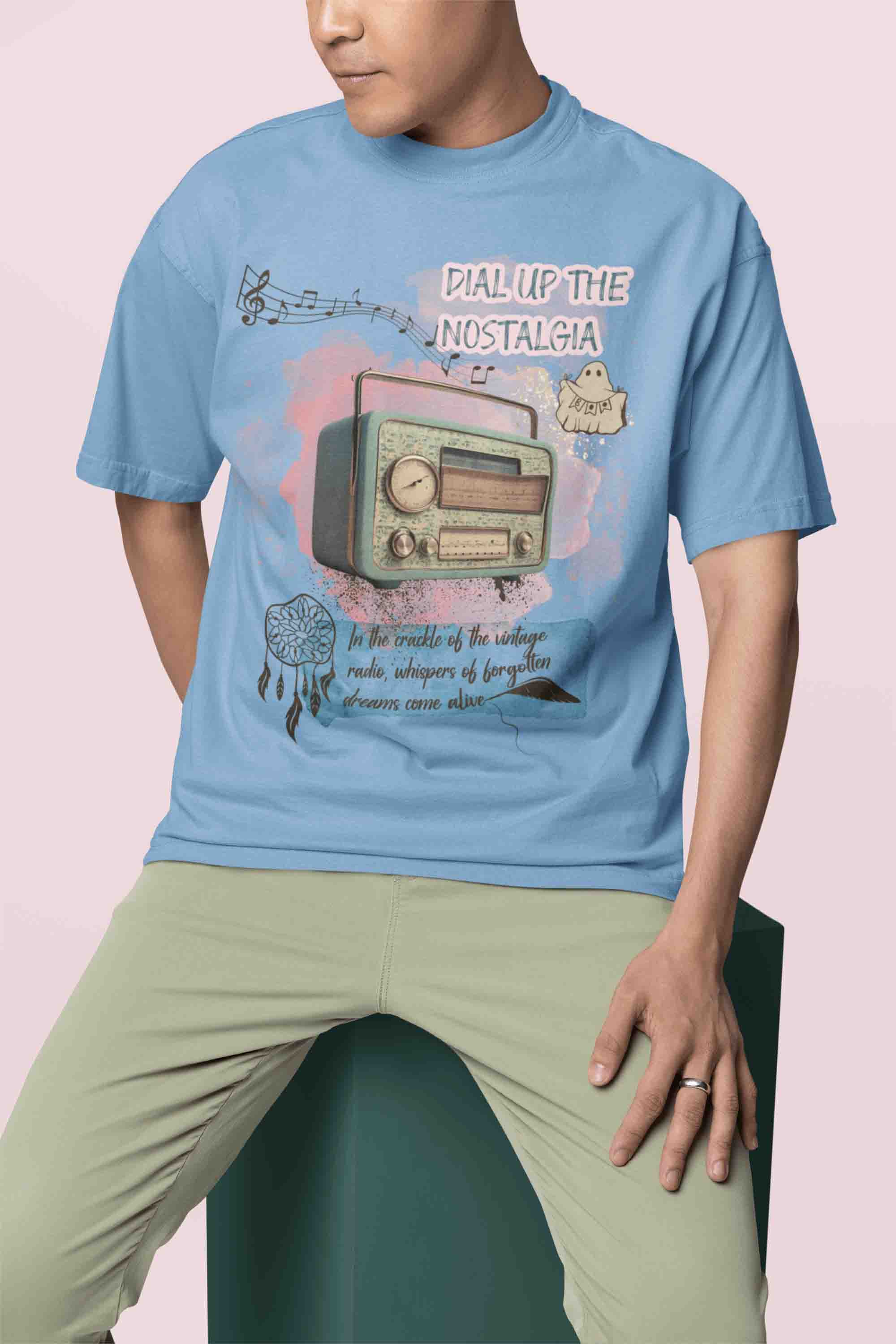 Dial Up the Nostalgia T-Shirt | The OddBall Wagon image 4