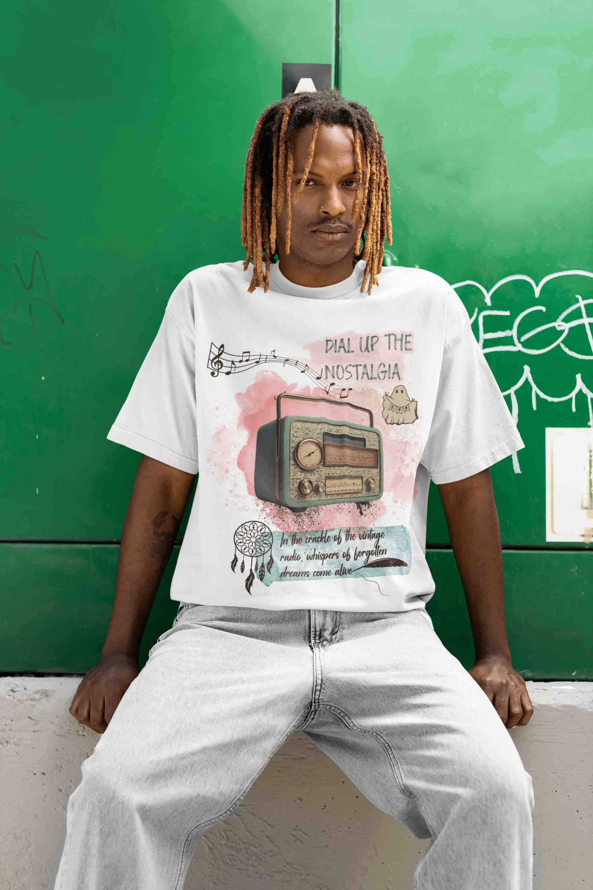 Dial Up the Nostalgia T-Shirt | The OddBall Wagon image 3