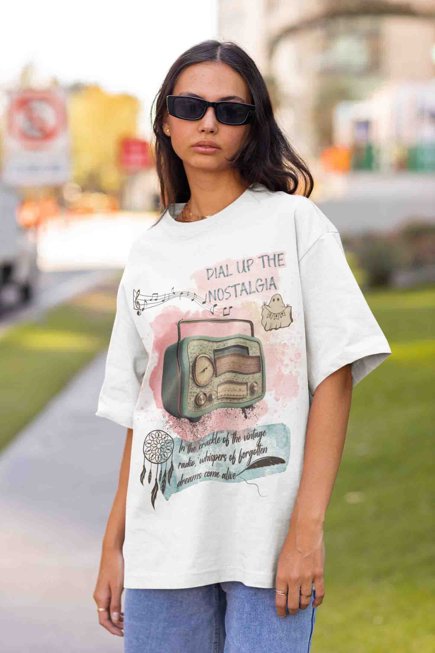 Dial Up the Nostalgia T-Shirt | The OddBall Wagon image 4