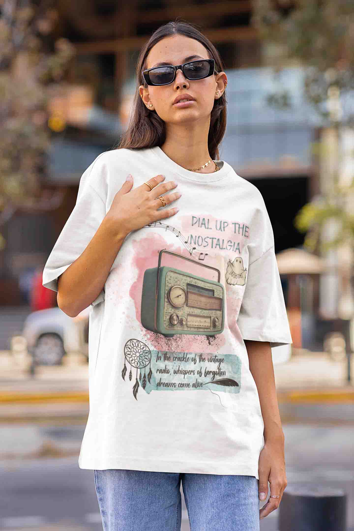 Dial Up the Nostalgia T-Shirt | The OddBall Wagon image 5