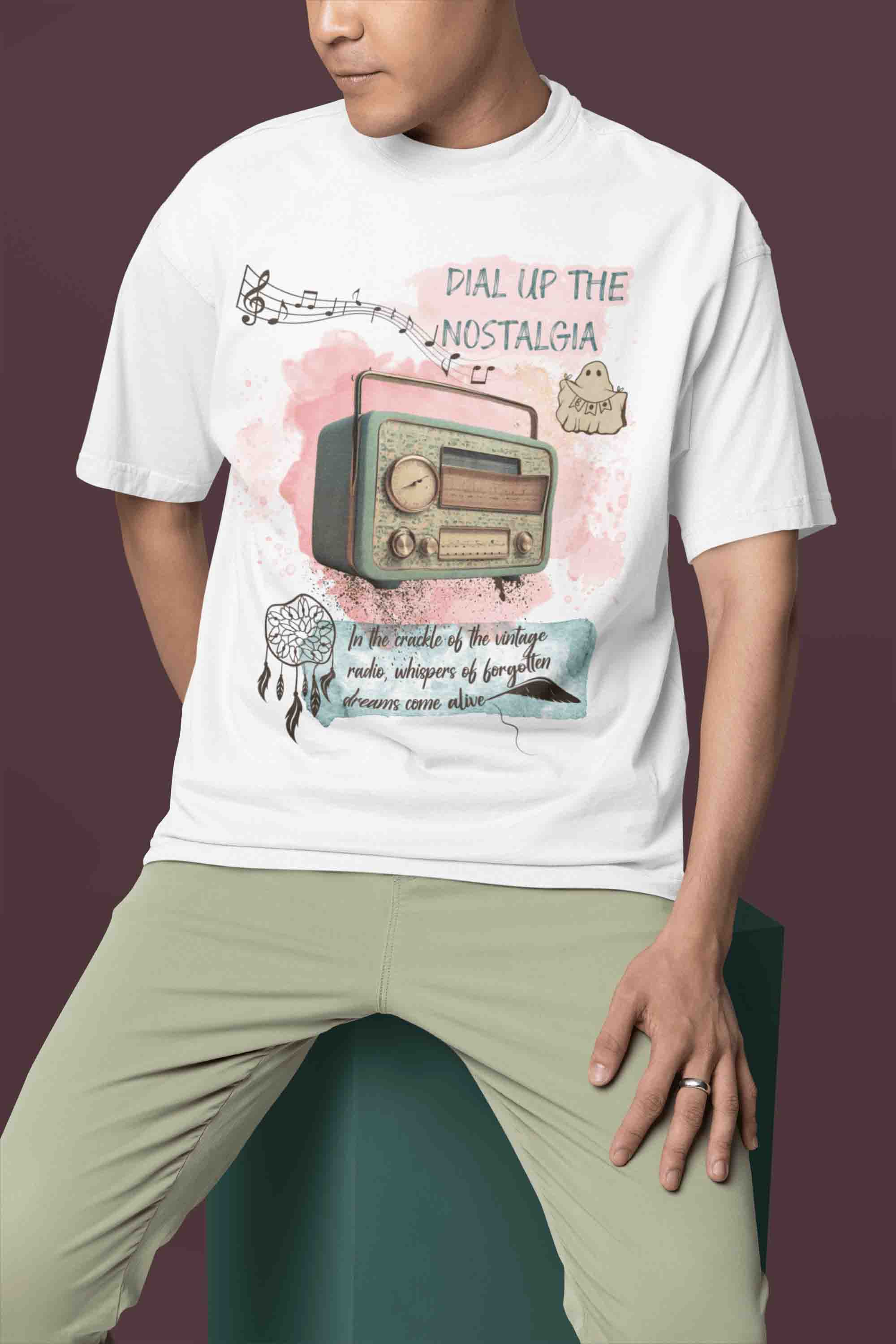 Dial Up the Nostalgia T-Shirt | The OddBall Wagon image 6