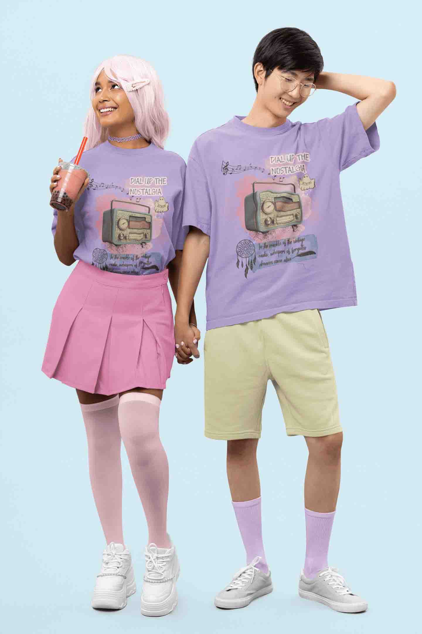 Dial Up the Nostalgia T-Shirt | The OddBall Wagon image 2