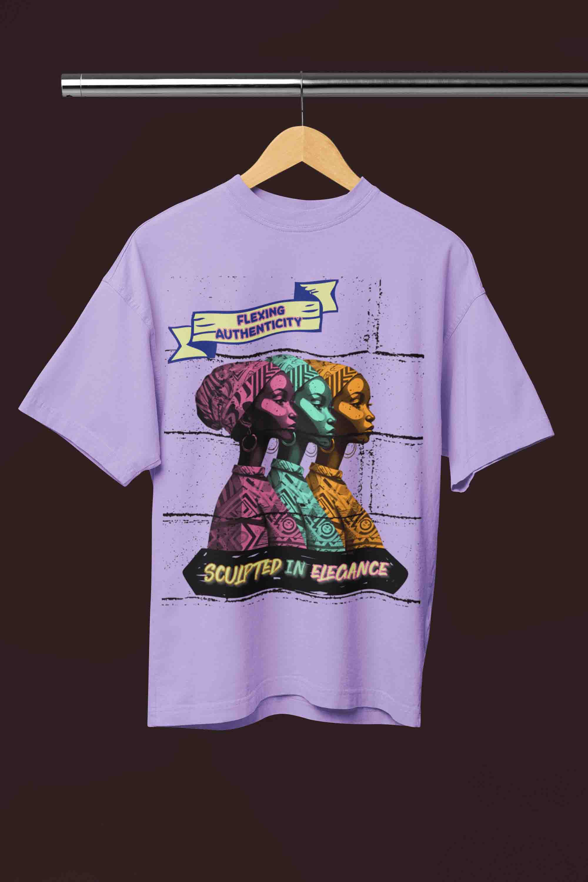 Flexing Authenticity Oversized T-Shirt | The OddBall Wagon image 7