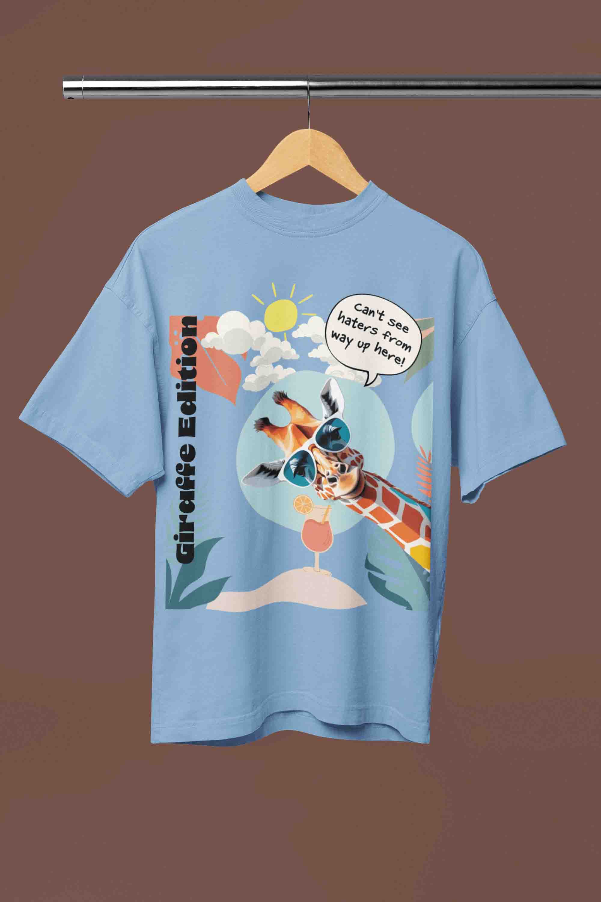 Giraffe Edition Oversized T-Shirt | The OddBall Wagon