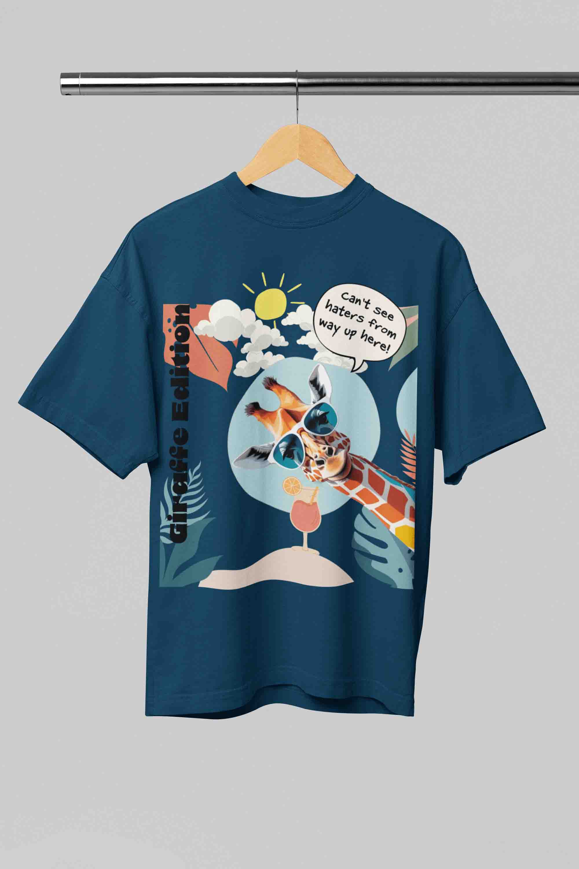 Giraffe Edition Oversized T-Shirt | The OddBall Wagon image 7