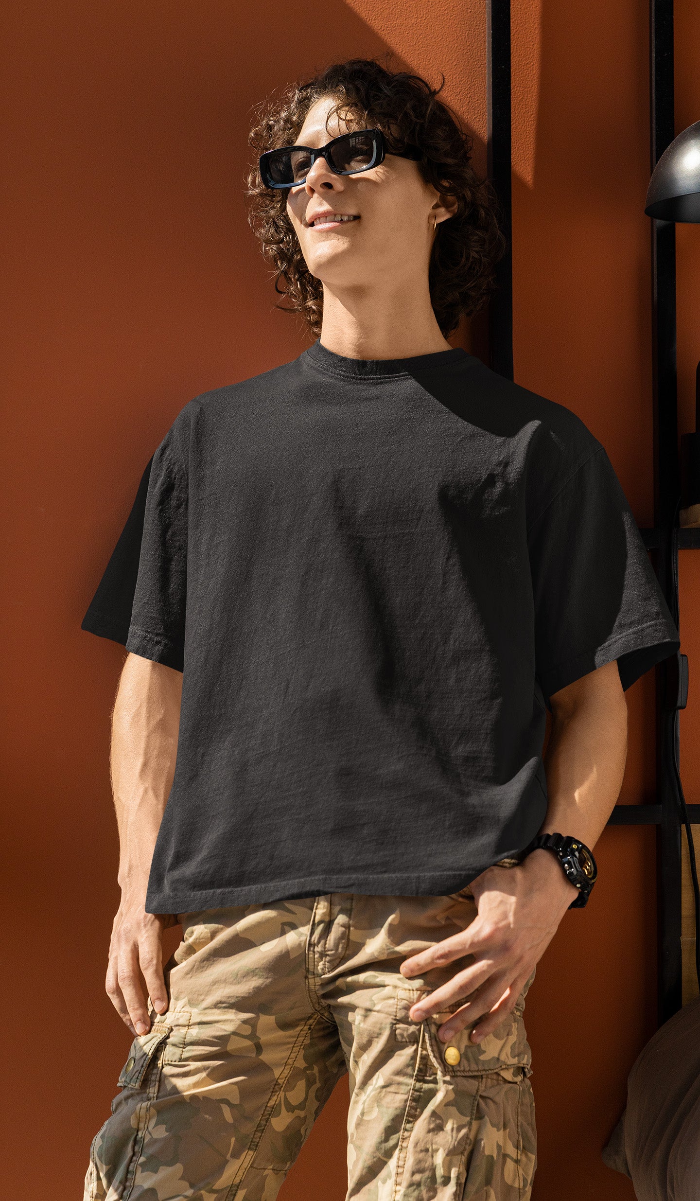 Men’s Oversized T-Shirt – Black