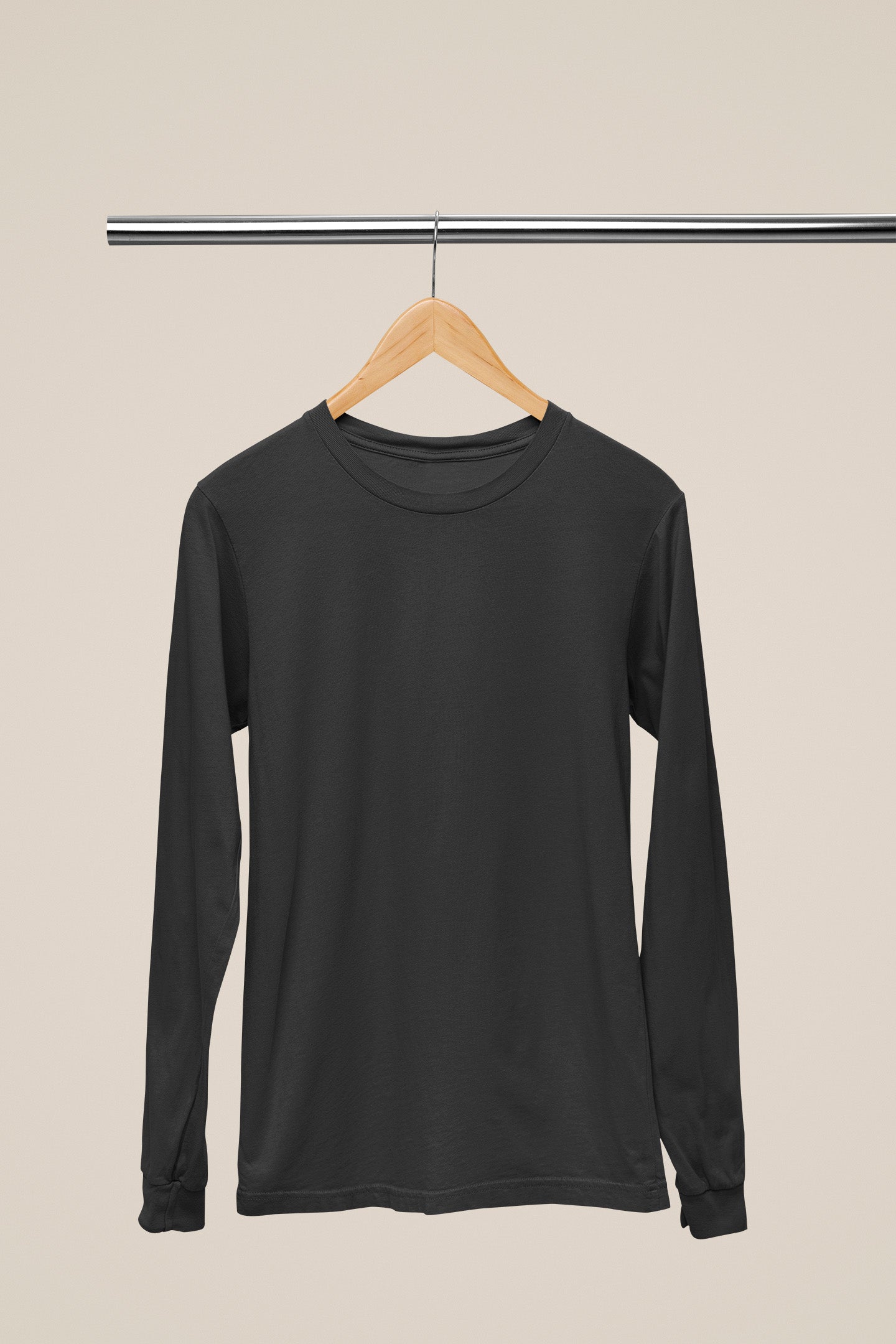 Men's Classic Black Full Sleeves | The OddBall Wagon image 5