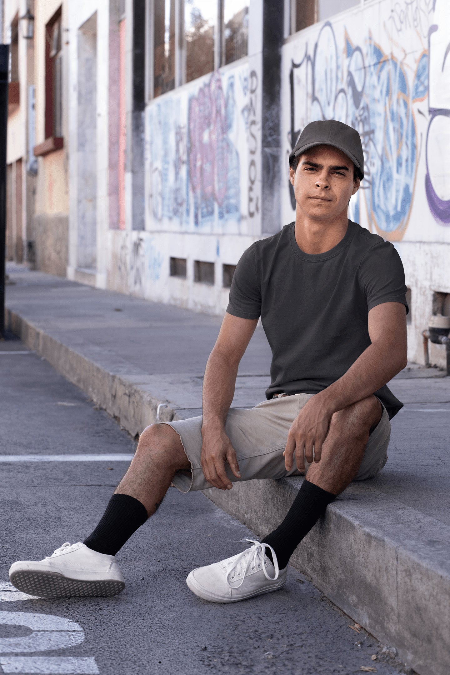 Men's Classic Fit T-Shirt - Black | The OddBall Wagon image 2