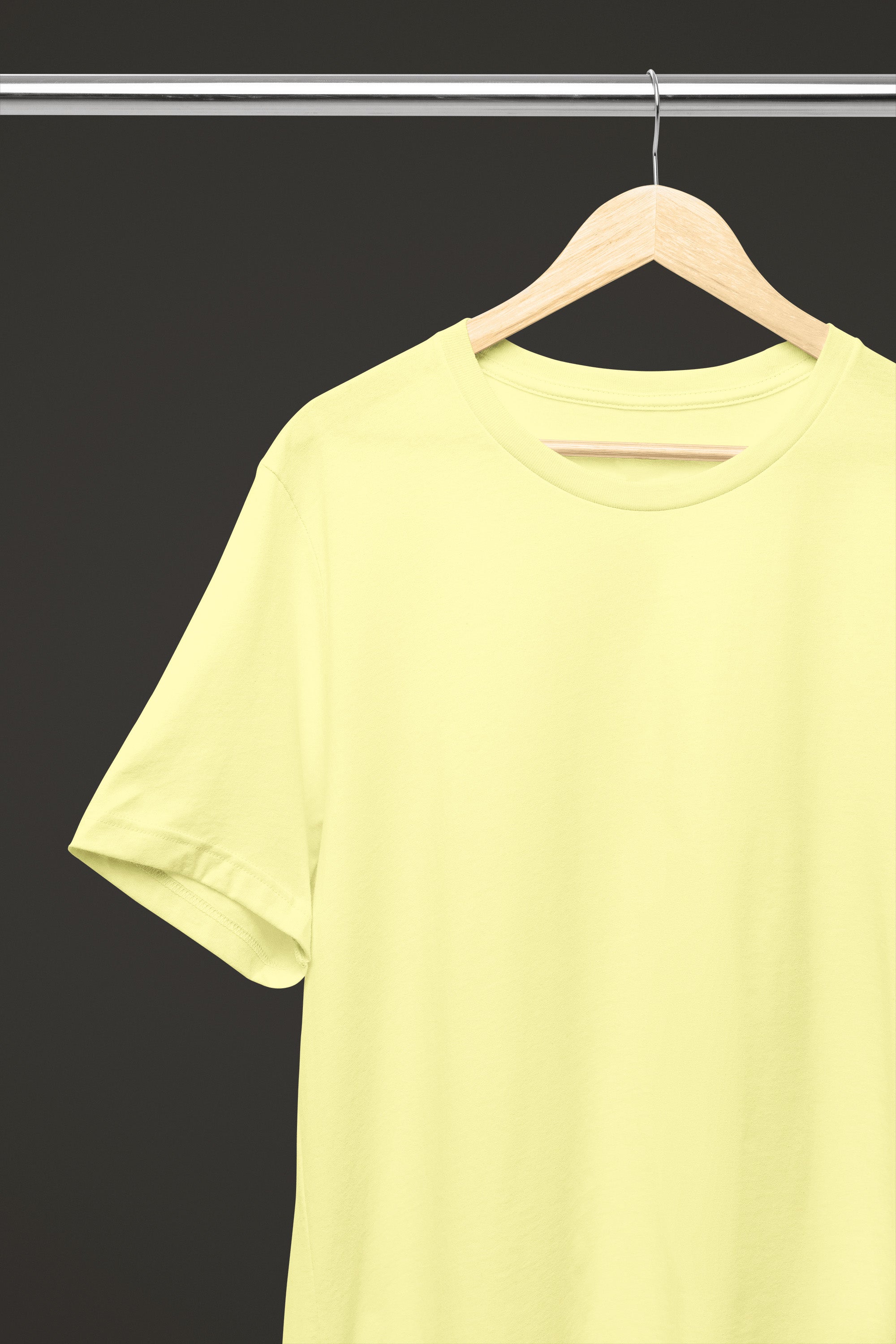 Men's Classic Fit T-Shirt - Butter Yellow | The OddBall Wagon image 6