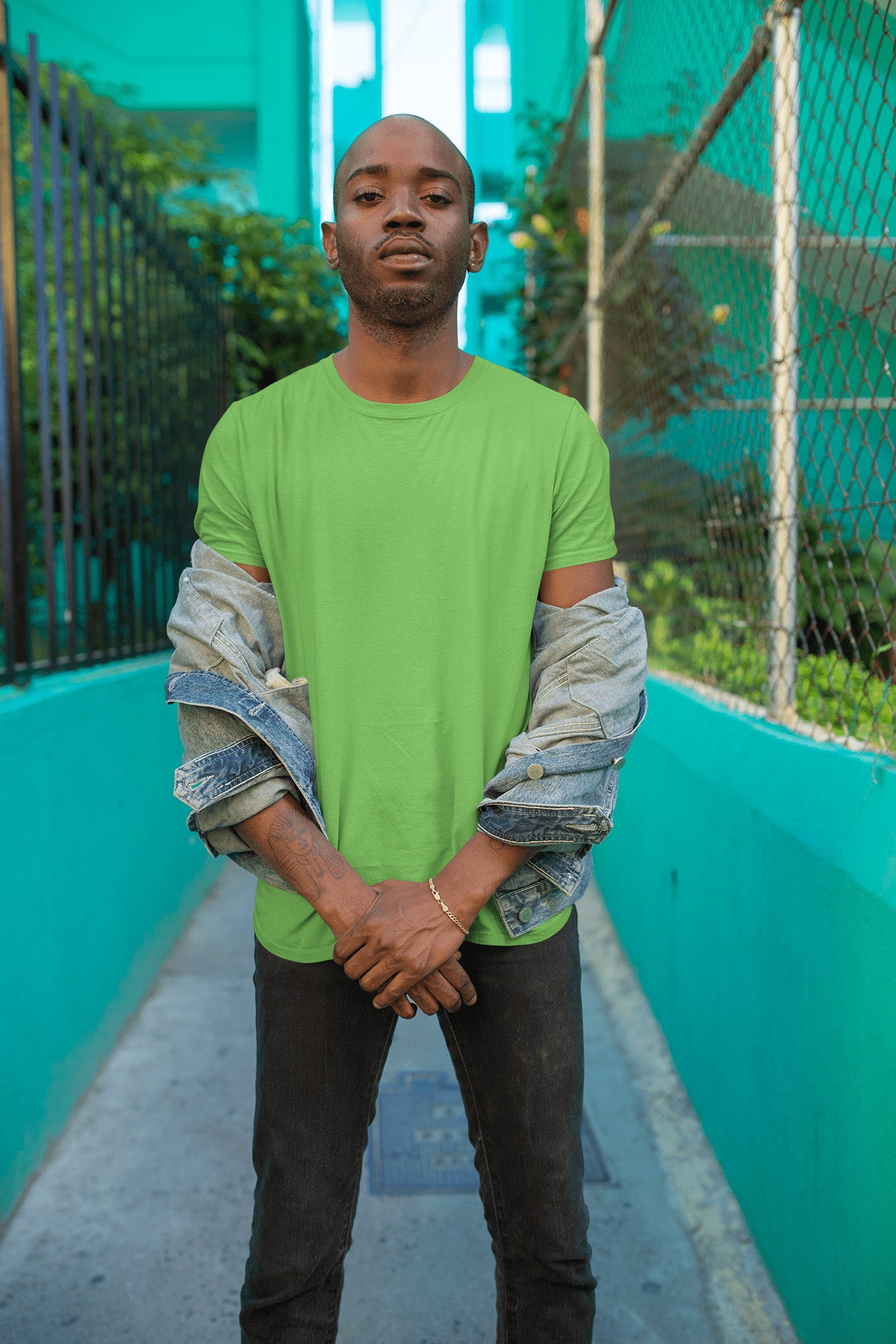 Men's Classic Fit T-Shirt - Liril Green | The OddBall Wagon image 2