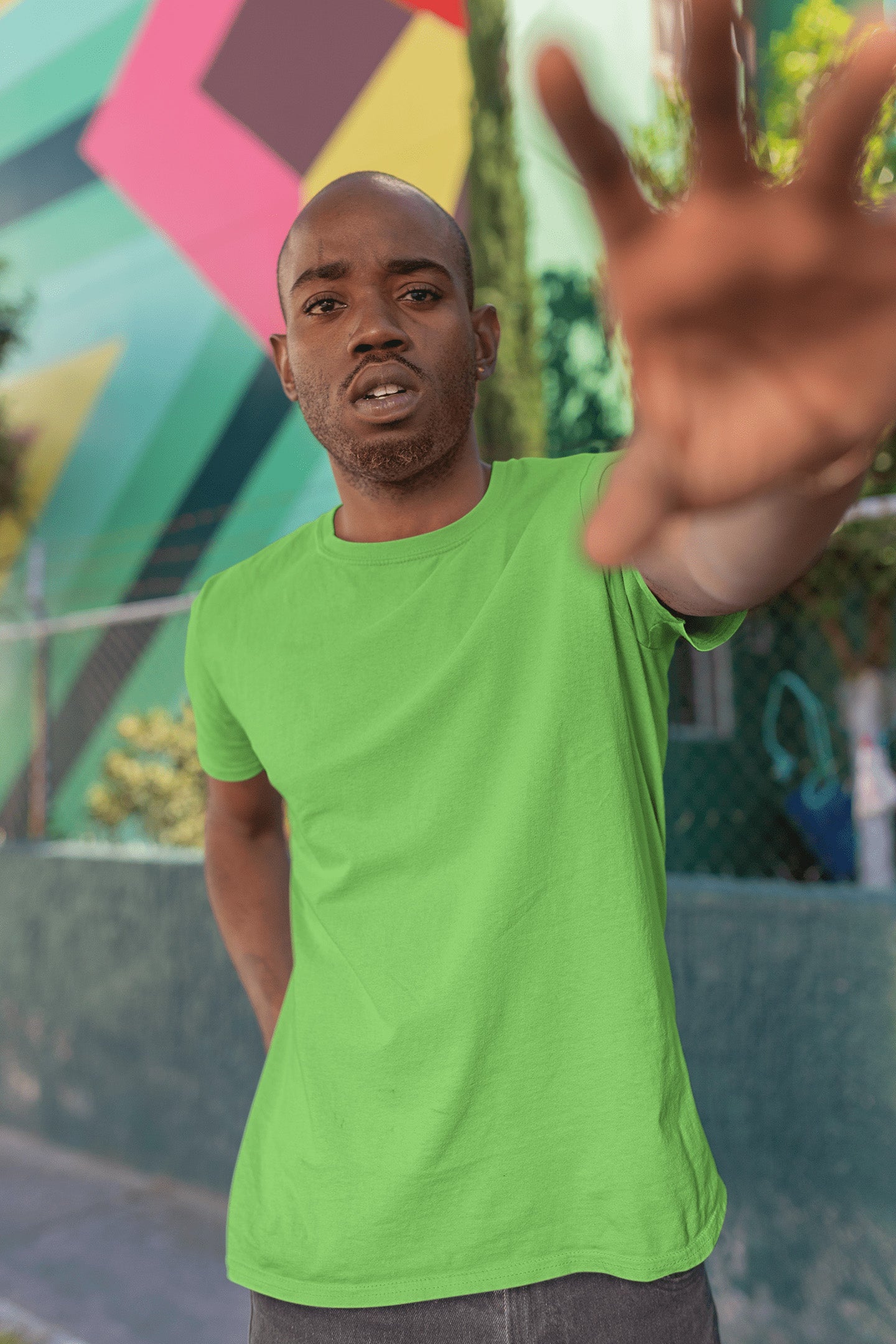 Men's Classic Fit T-Shirt - Liril Green | The OddBall Wagon image 3