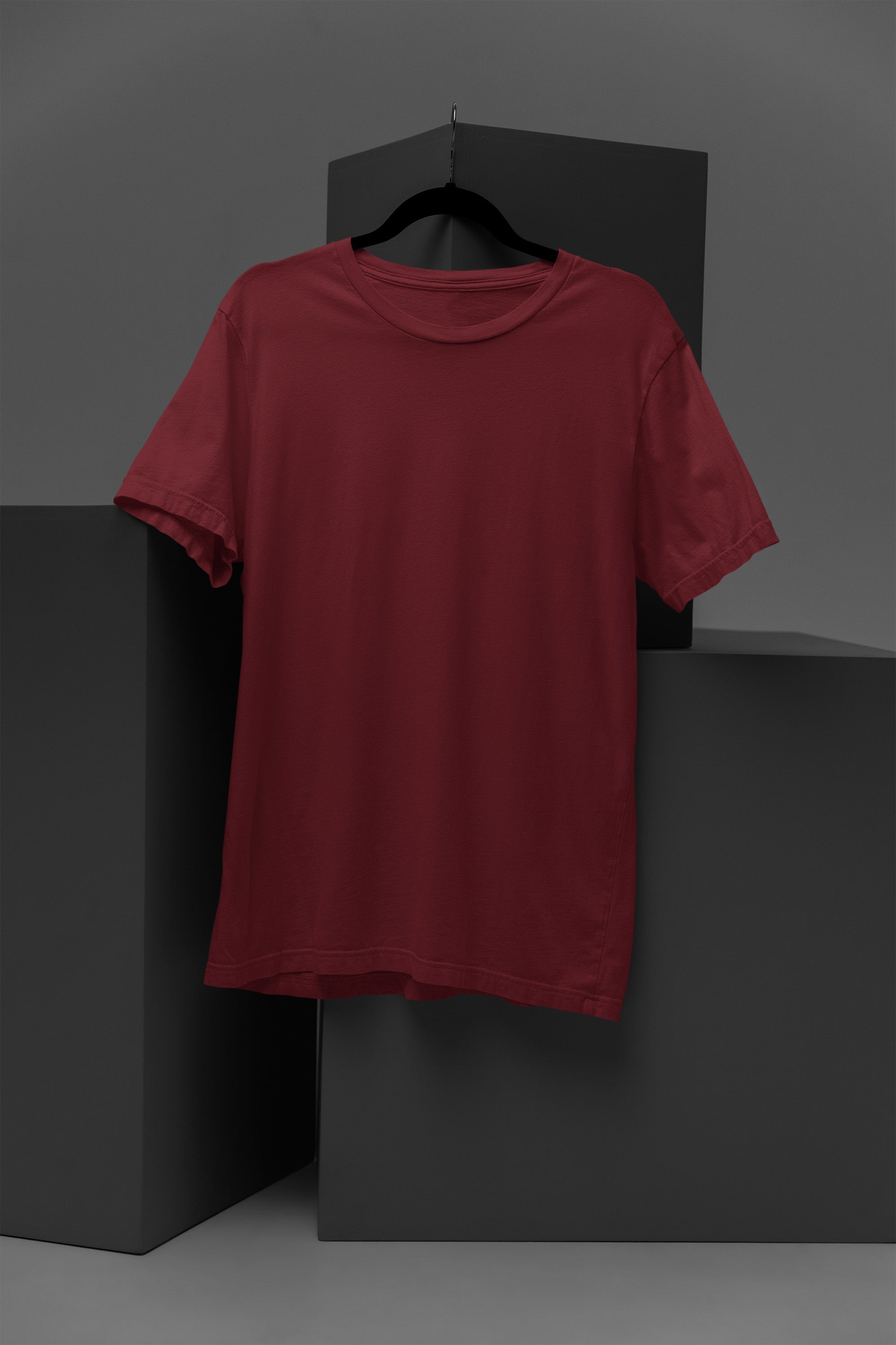 Men's Classic Fit T-Shirt - Maroon | The OddBall Wagon image 5