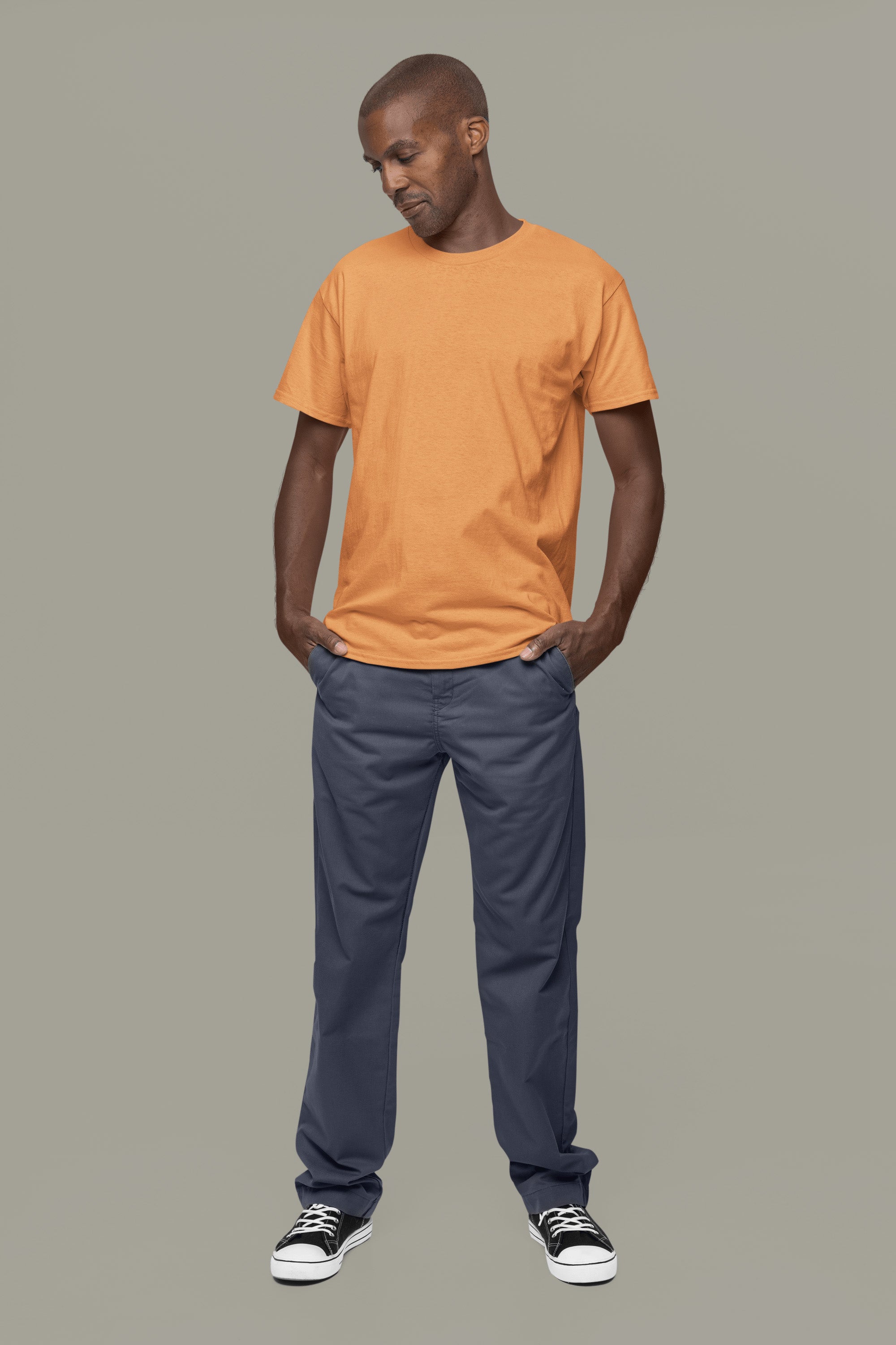 Men's Classic Fit T-Shirt - Mustard Yellow | The OddBall Wagon