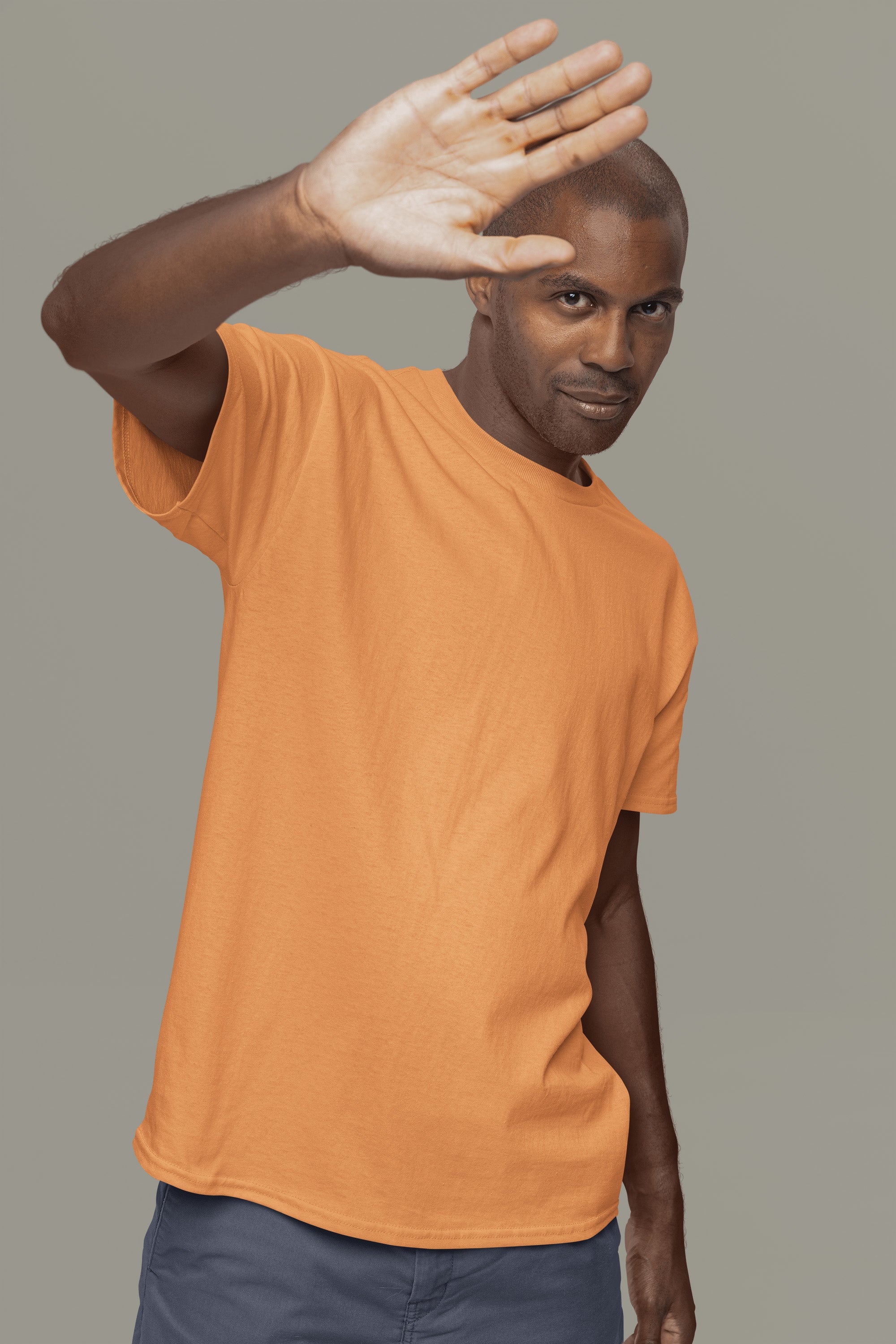 Men's Classic Fit T-Shirt - Mustard Yellow | The OddBall Wagon image 2