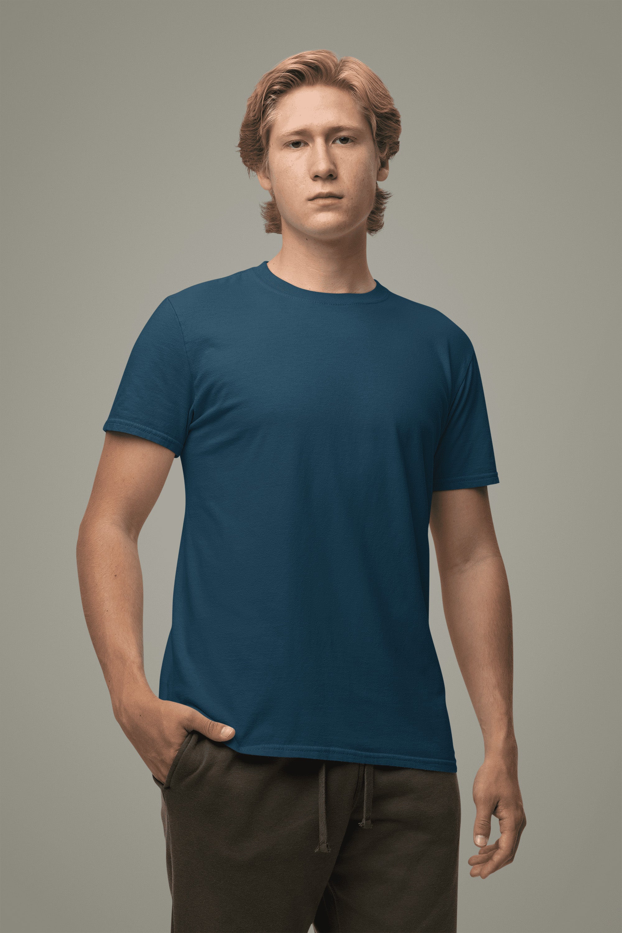 Men's Classic Fit T-Shirt - Navy Blue | The OddBall Wagon image 2