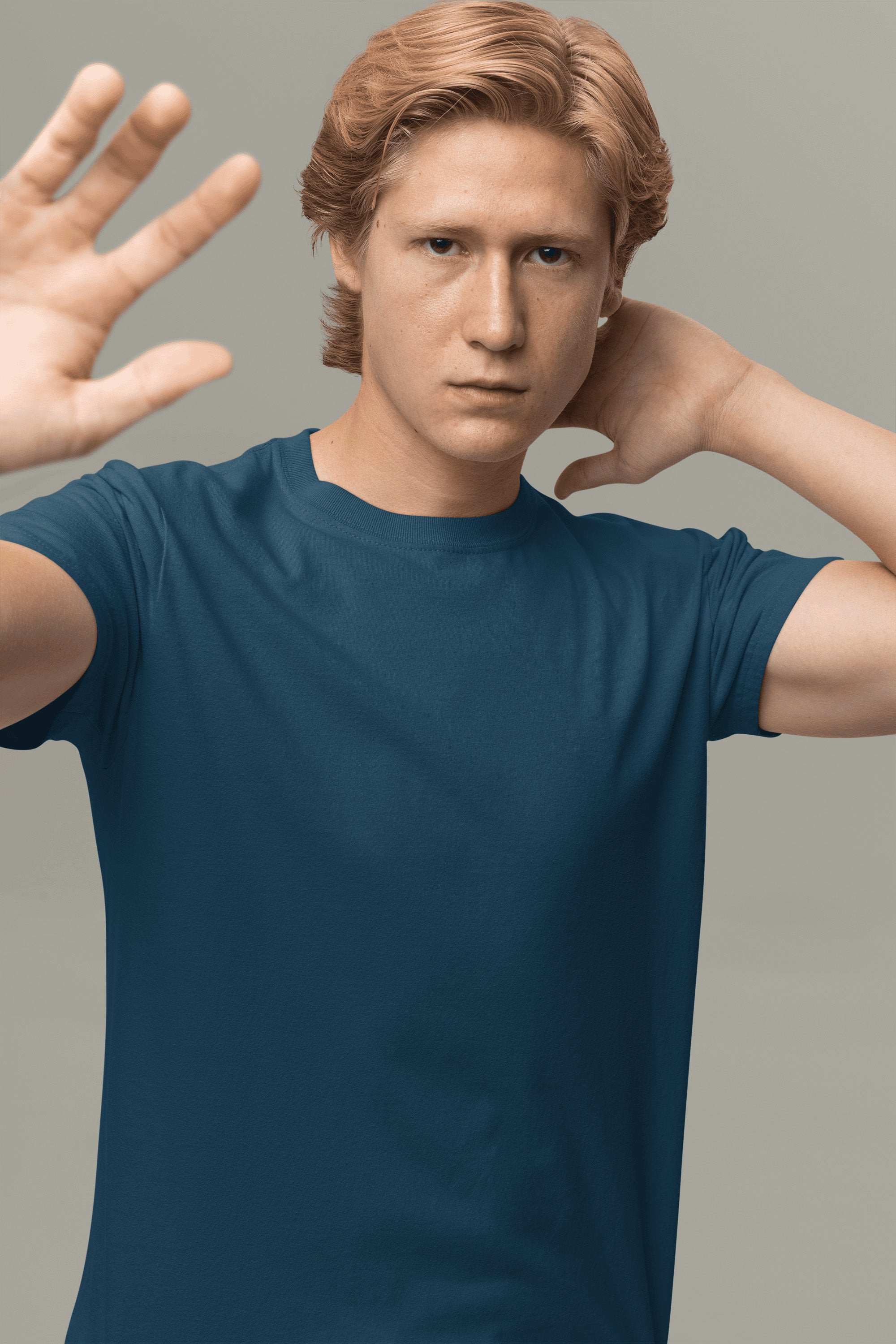 Men's Classic Fit T-Shirt - Navy Blue | The OddBall Wagon image 3