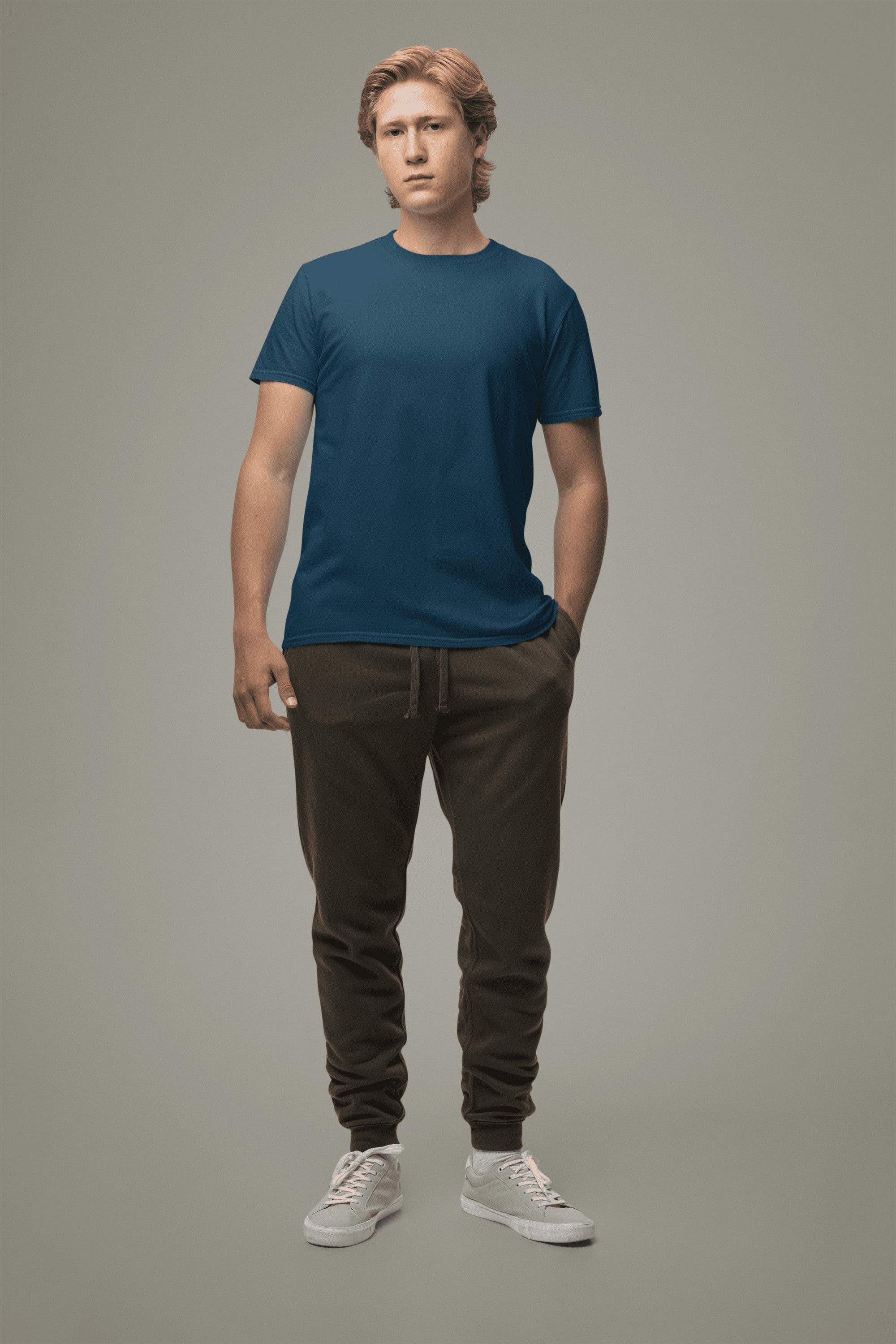 Men's Classic Fit T-Shirt - Navy Blue | The OddBall Wagon image 4