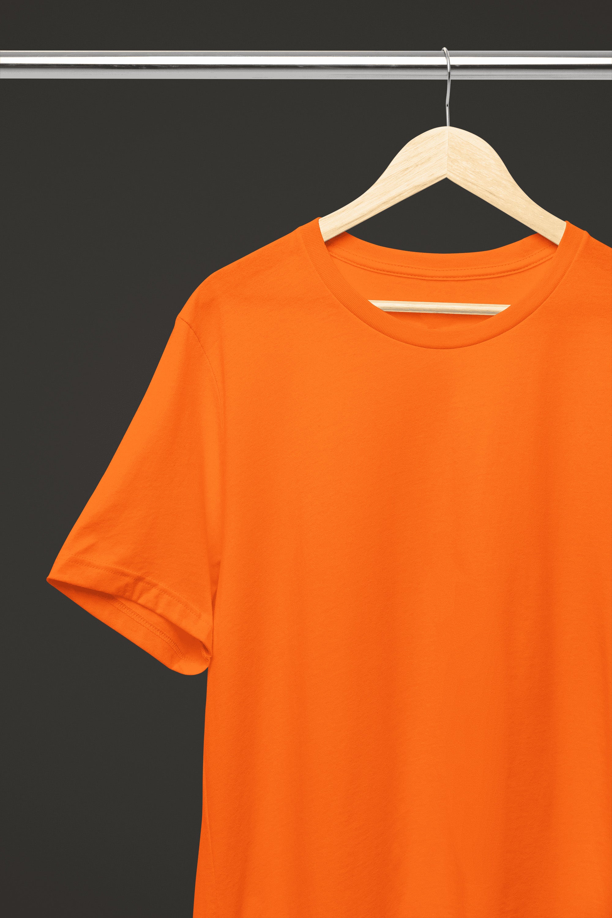 Men's Classic Fit T-Shirt - Orange | The OddBall Wagon image 6