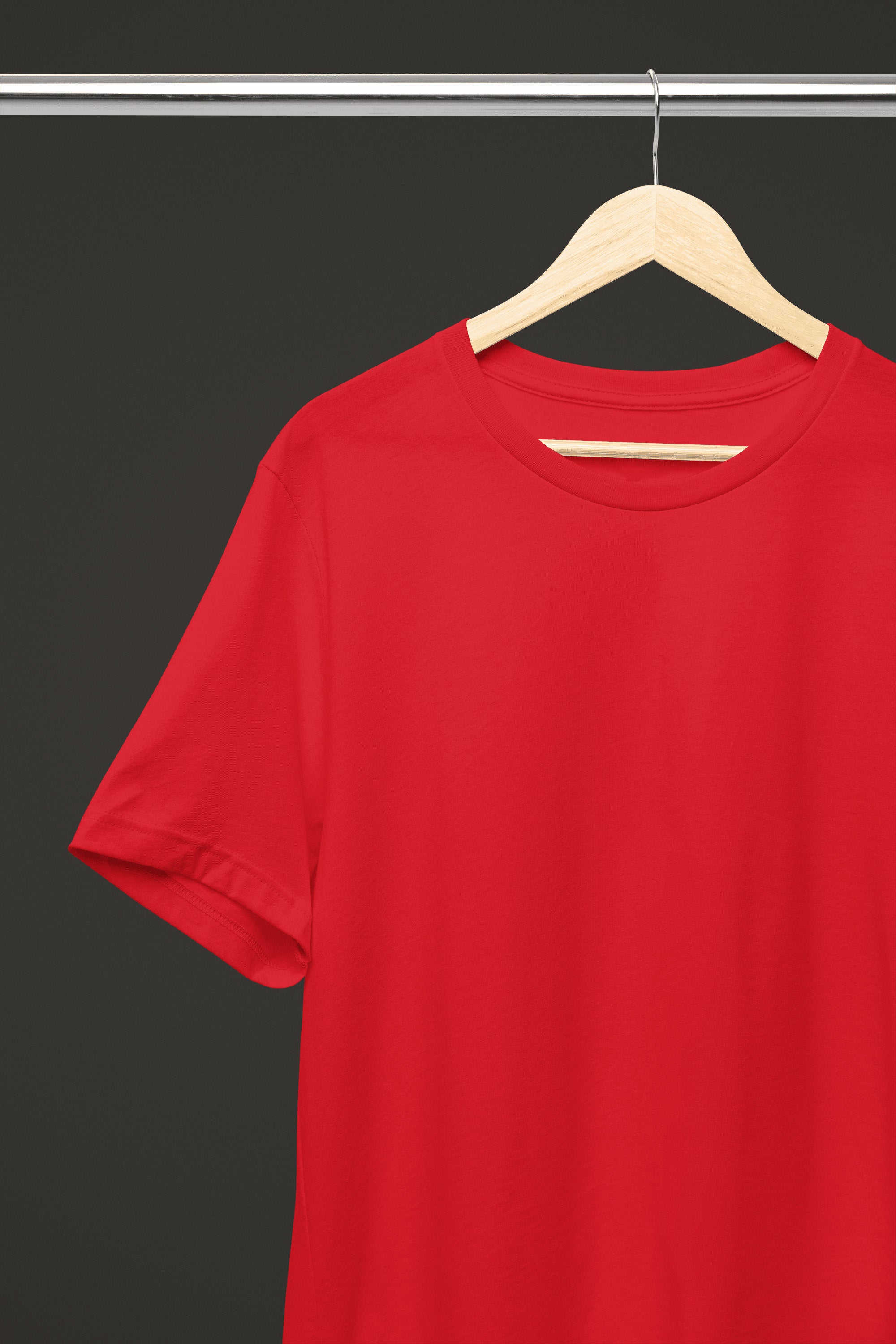 Men's Classic Fit T-Shirt - Red | The OddBall Wagon image 6