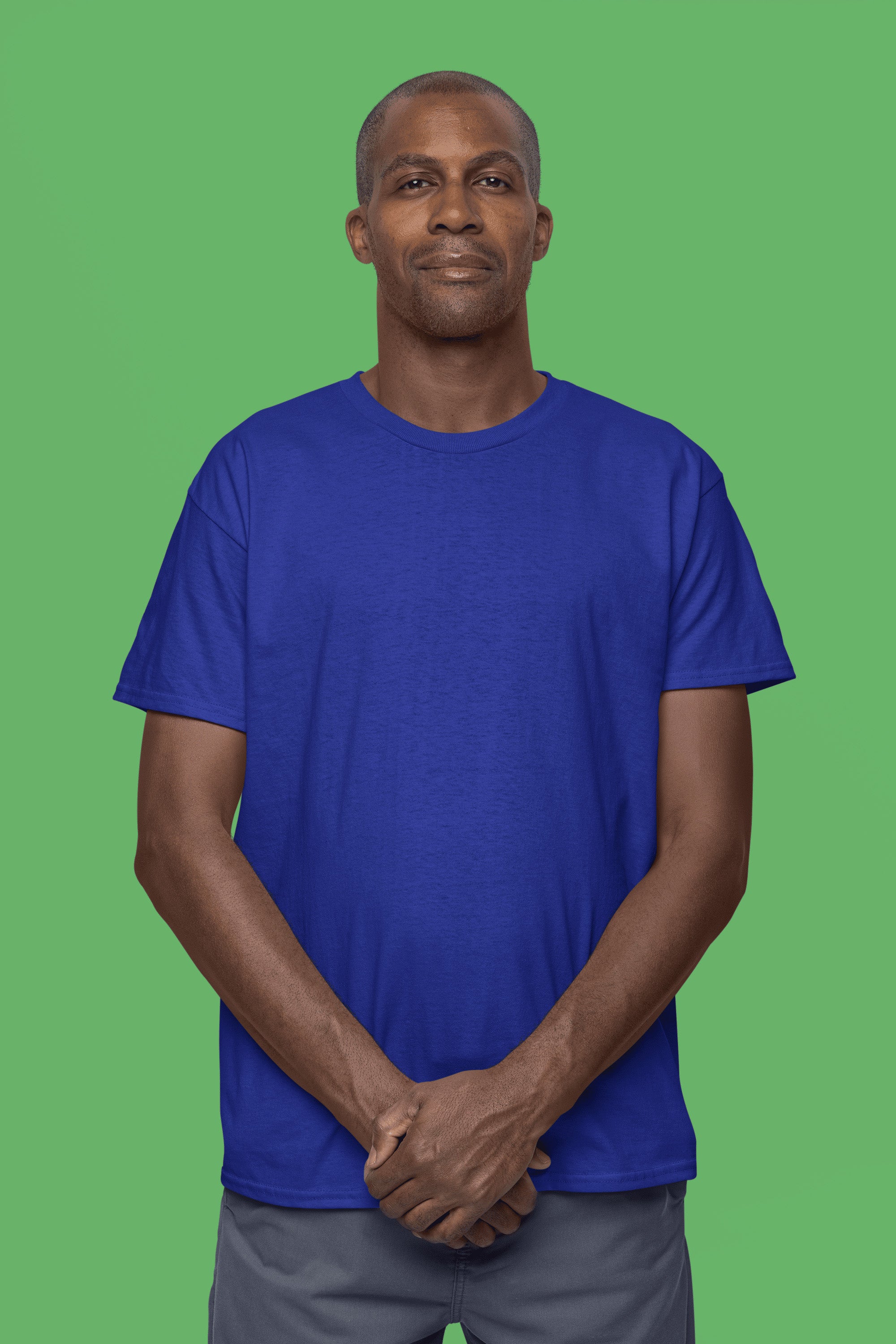 Men's Classic Fit T-Shirt - Royal Blue | The OddBall Wagon image 3
