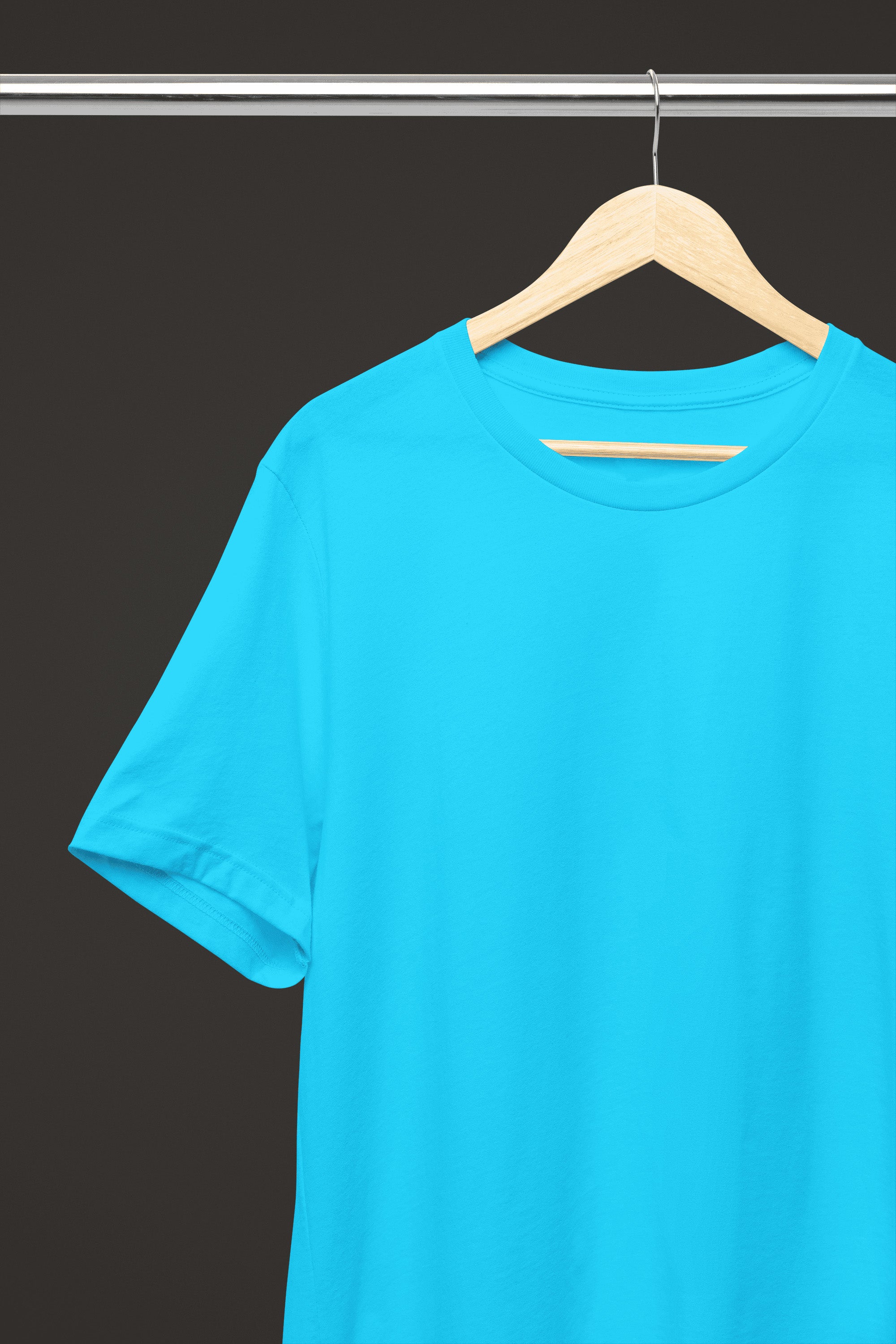 Men's Classic Fit T-Shirt - Sky Blue | The OddBall Wagon image 6