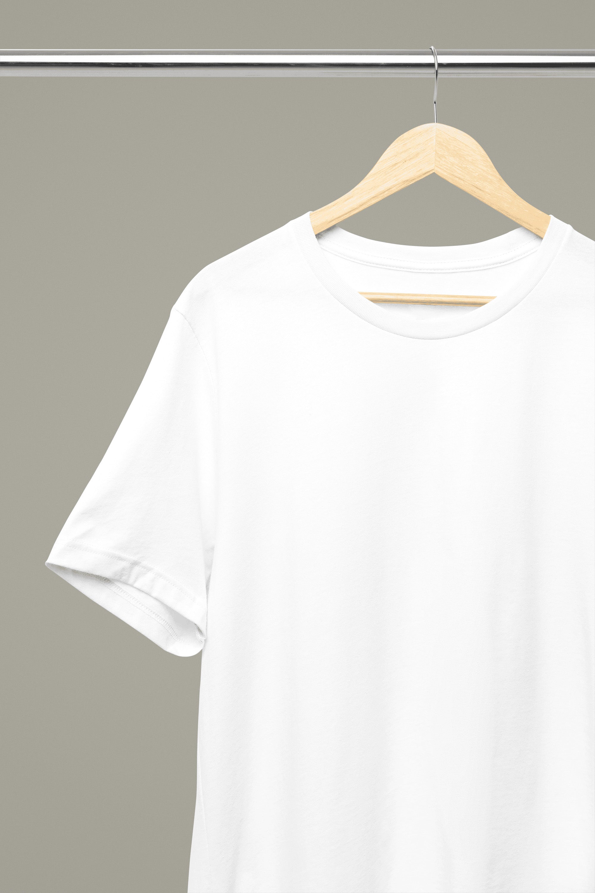 Men's Classic Fit T-Shirt - White | The OddBall Wagon image 6