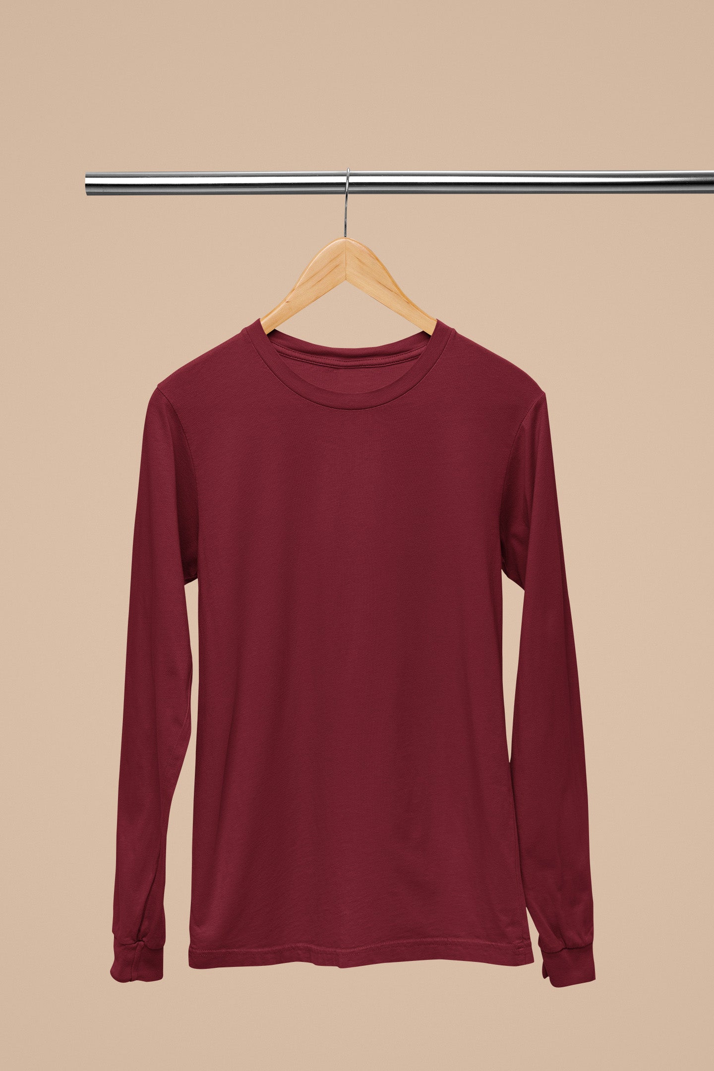 Men's Classic Maroon Full Sleeves | The OddBall Wagon image 5