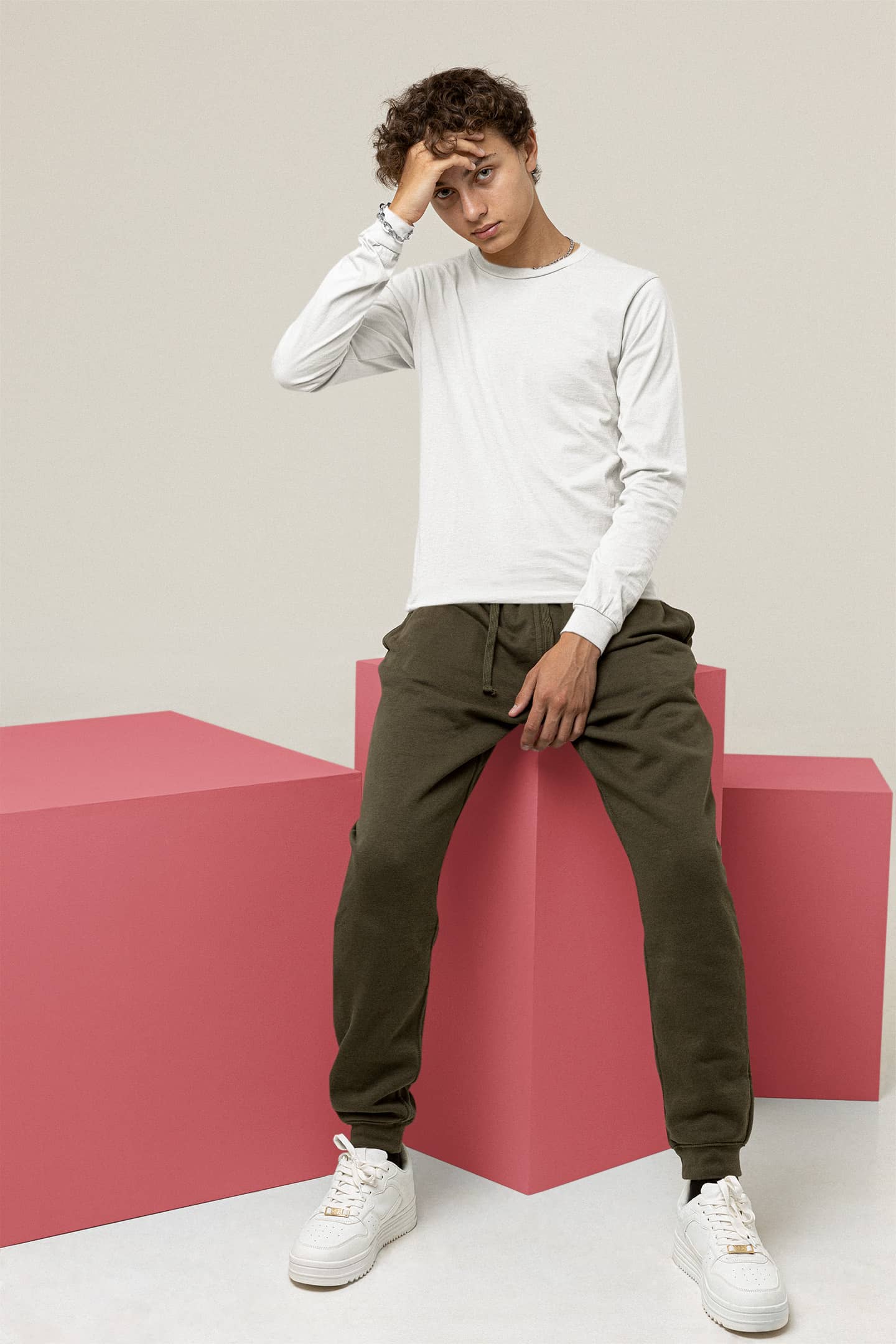 Men's Classic White Full Sleeves | The OddBall Wagon image 3