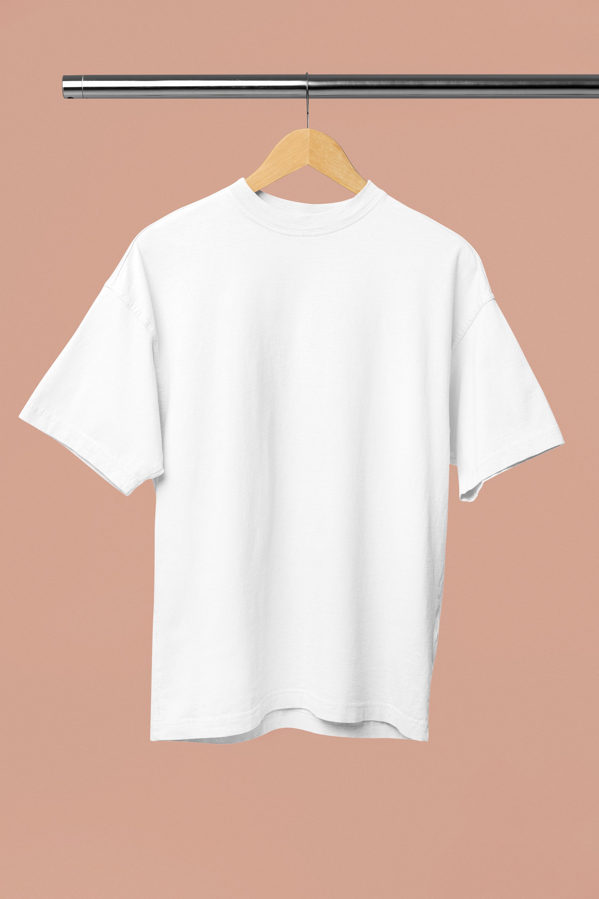 Men’s Oversized T-Shirt – White image 6
