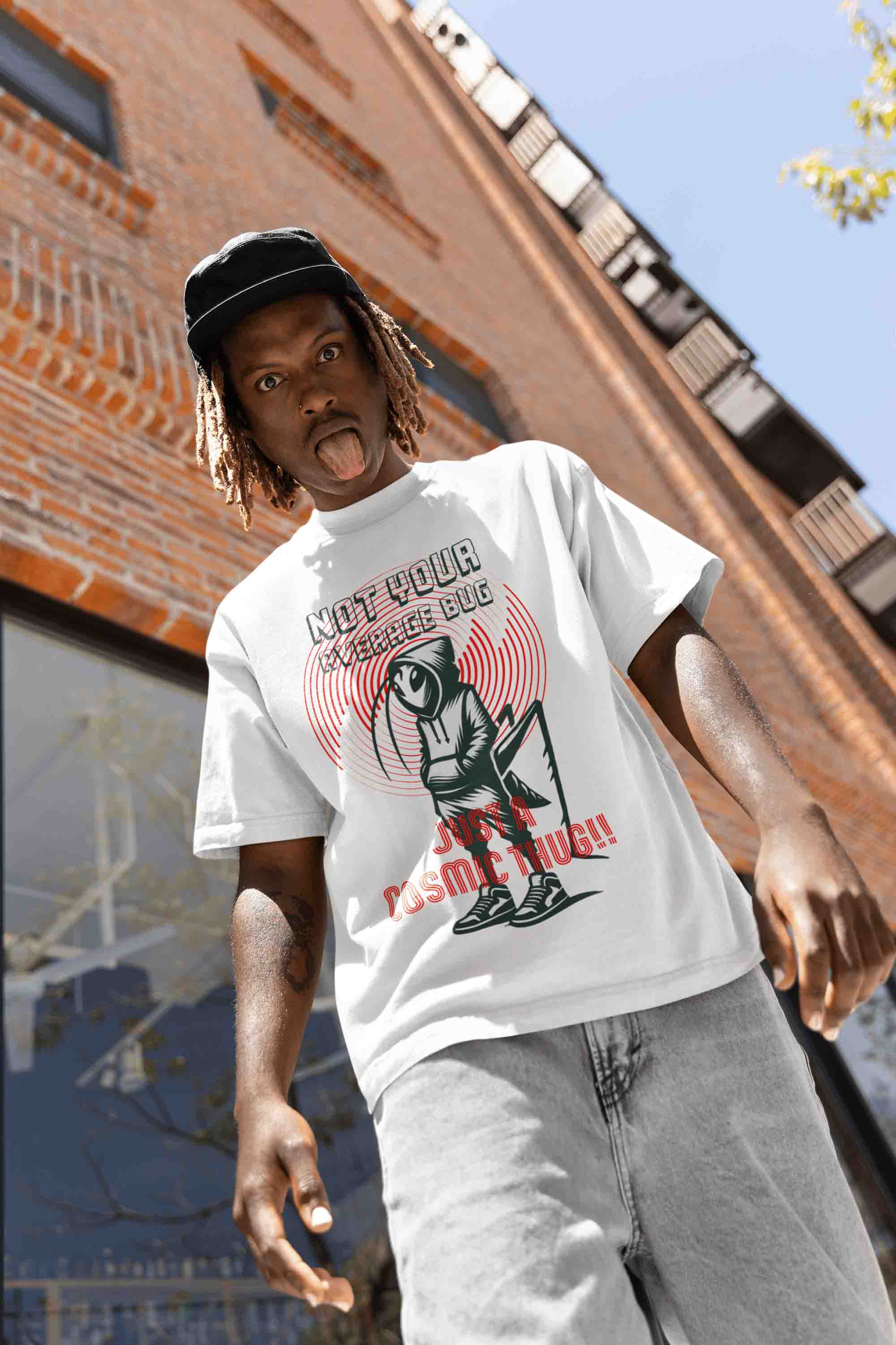 Not Your Average Bug Oversized T-Shirt | The OddBall Wagon image 2