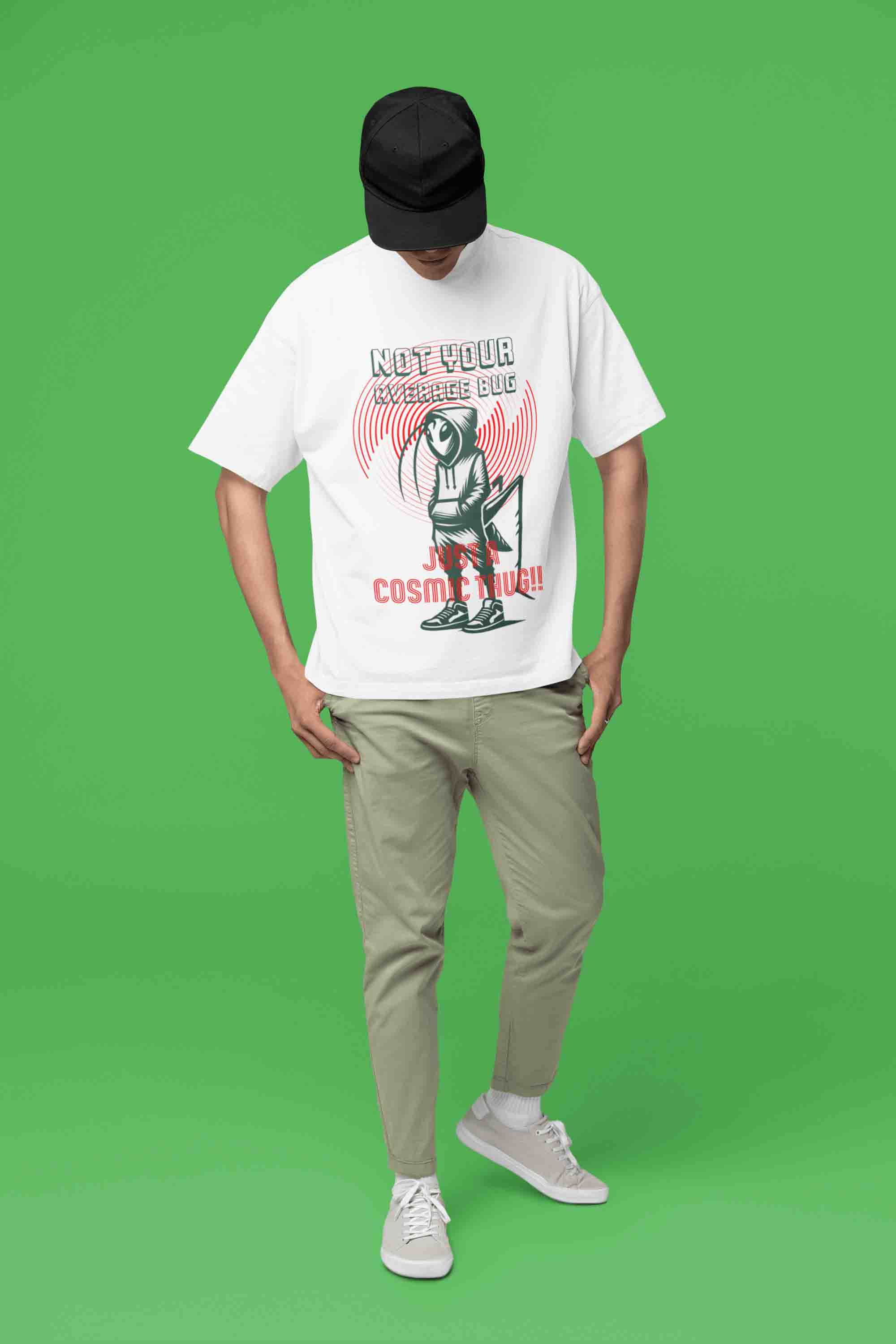 Not Your Average Bug Oversized T-Shirt | The OddBall Wagon image 5