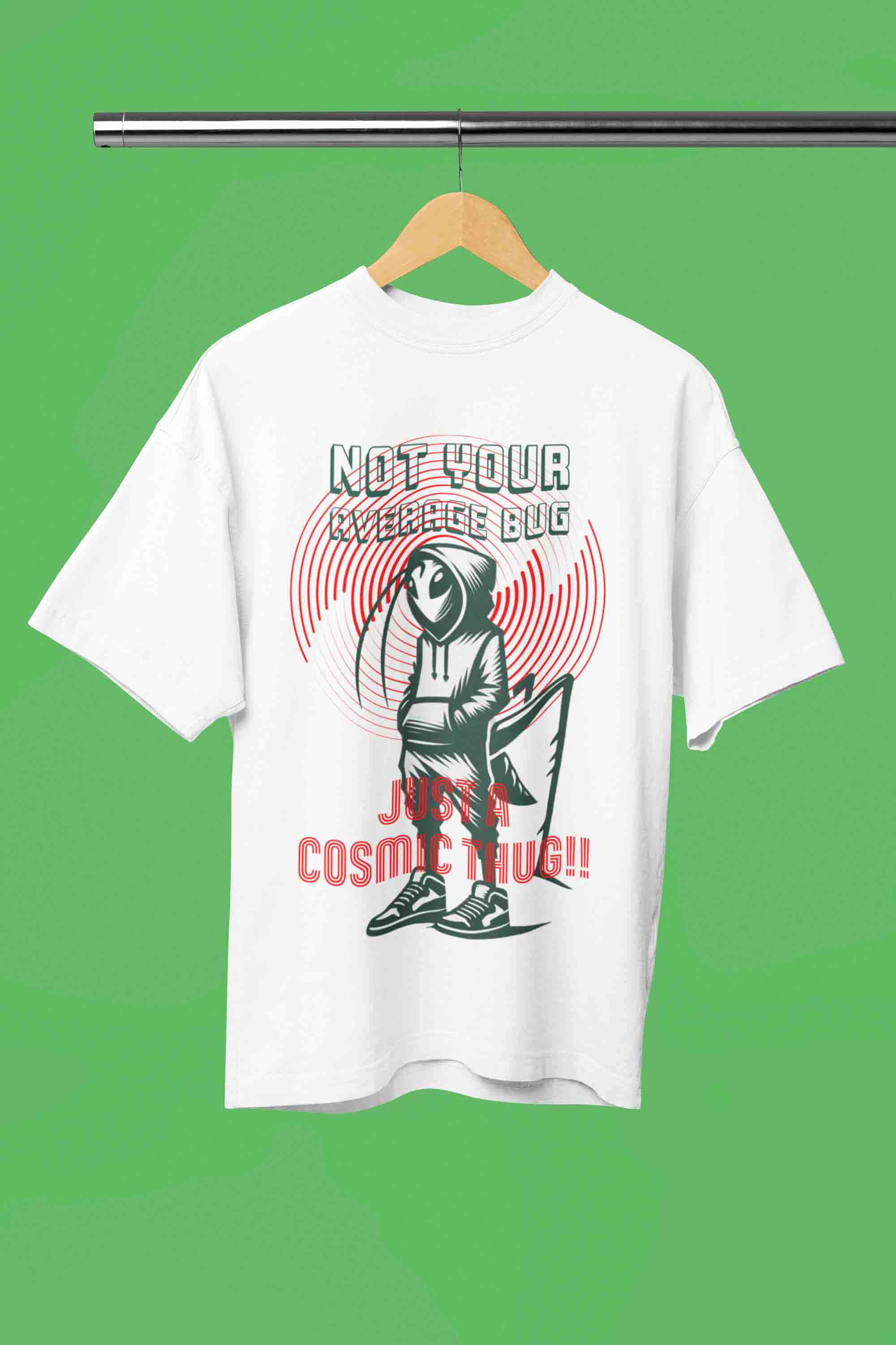 Not Your Average Bug Oversized T-Shirt | The OddBall Wagon image 7