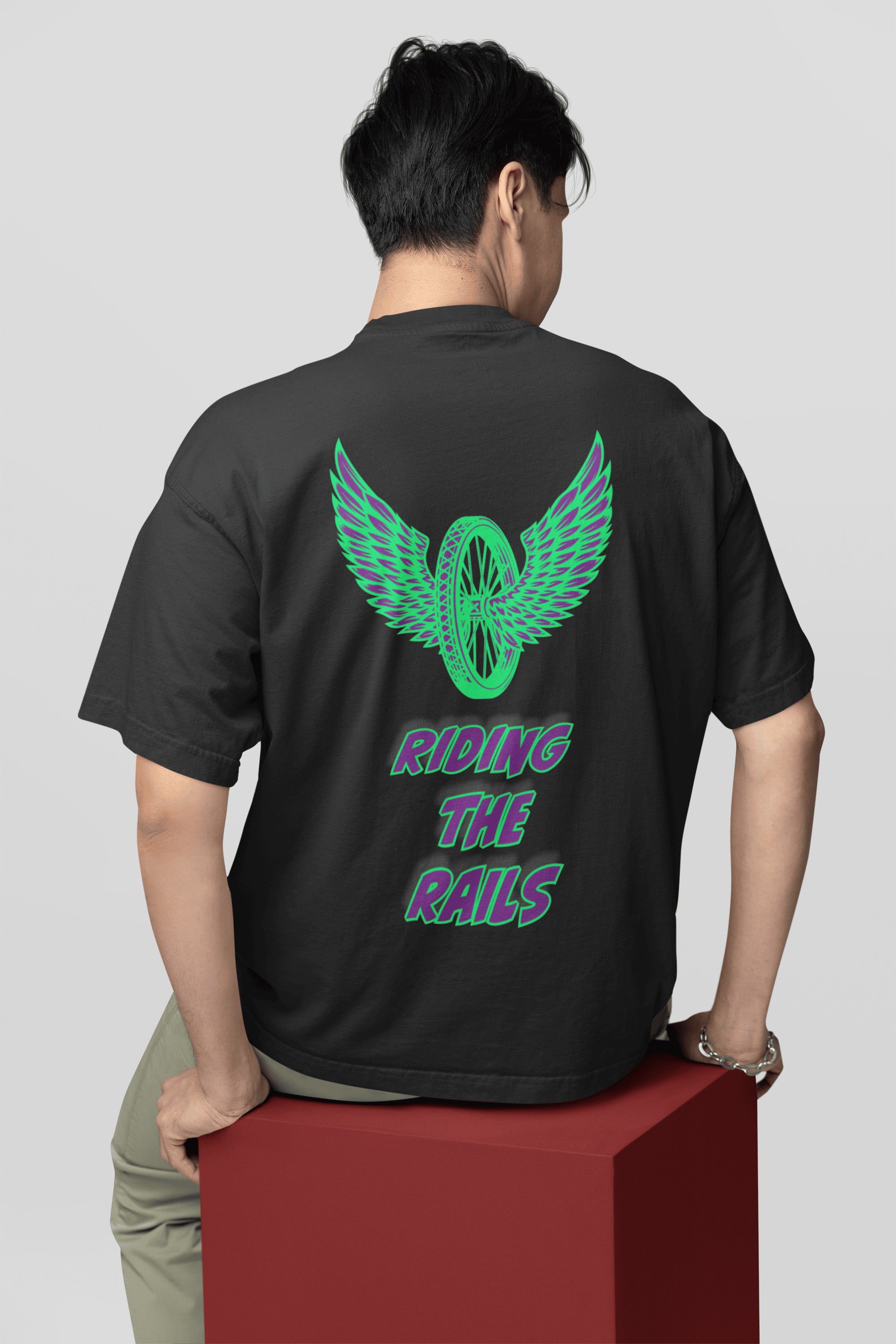 Silent Rebellion Oversized T-Shirt | The OddBall Wagon image 2