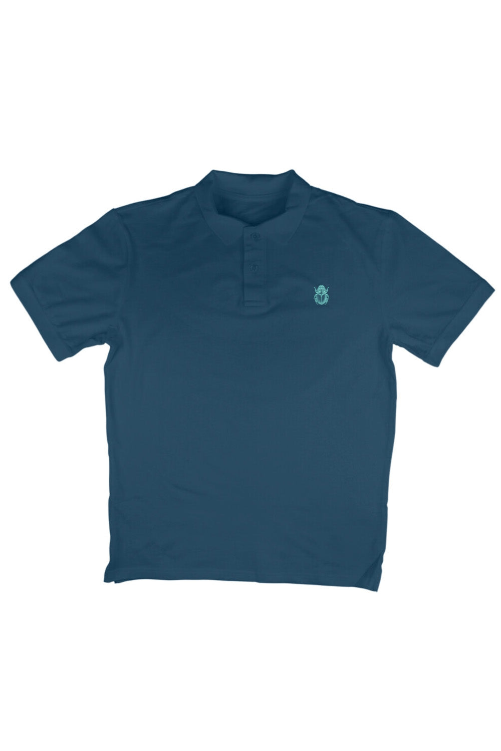 Classic Navy Blue Polo T-shirt | The OddBall Wagon image 6