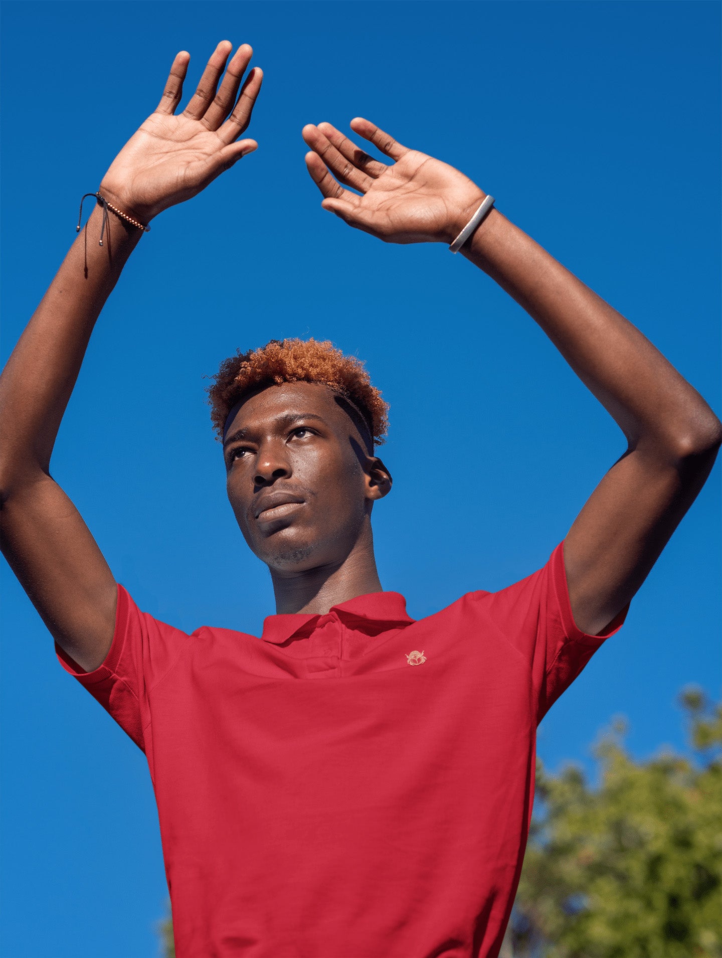 Classic Red Polo T-shirt | The OddBall Wagon