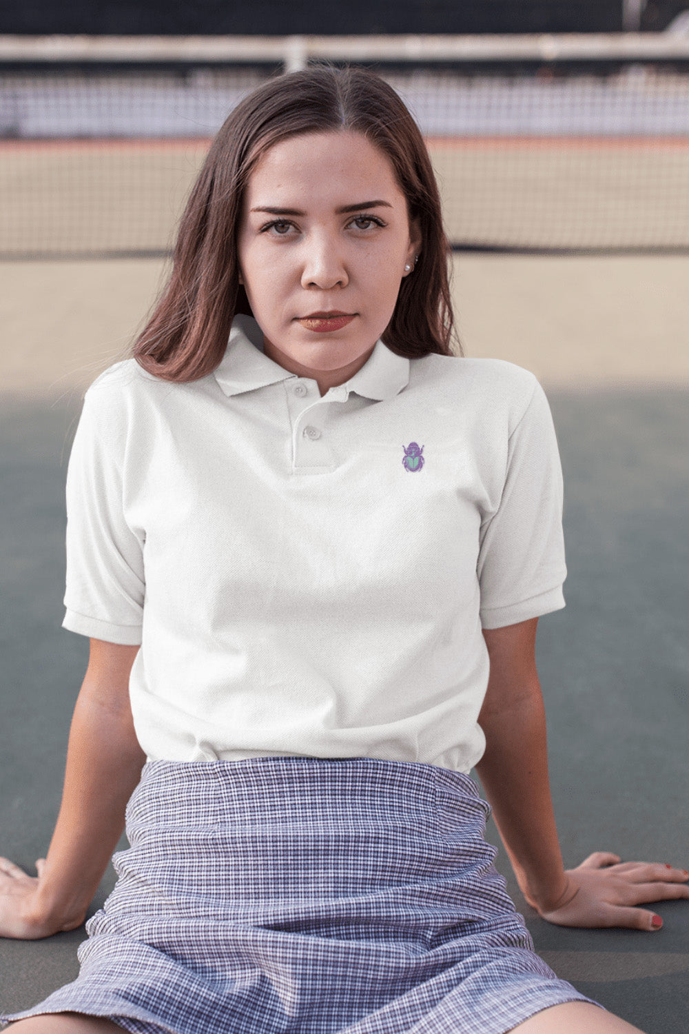 Classic White Polo T-shirt | The OddBall Wagon