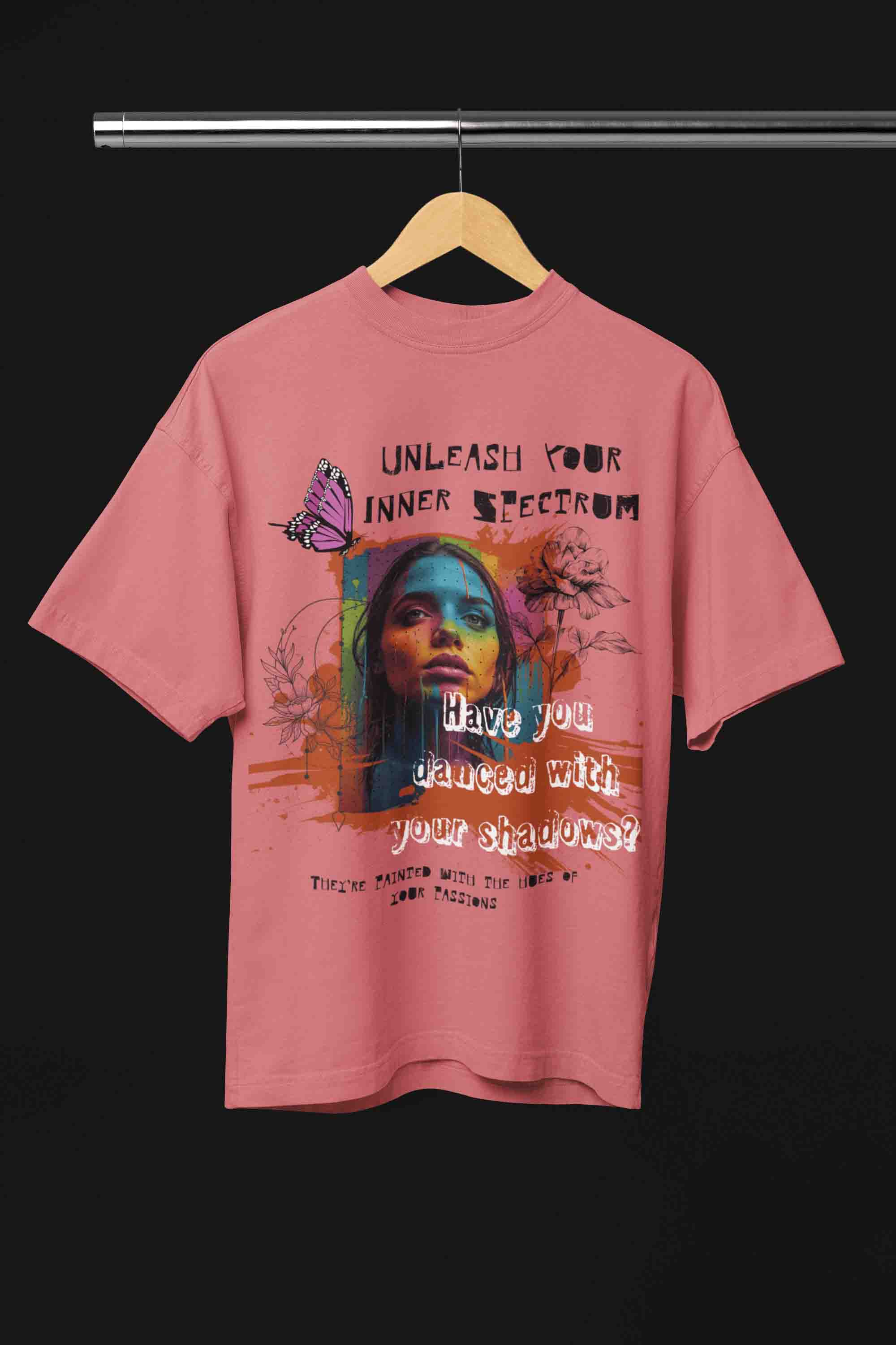 Unleash Your Inner Spectrum Oversized T-Shirt | The OddBall Wagon image 6