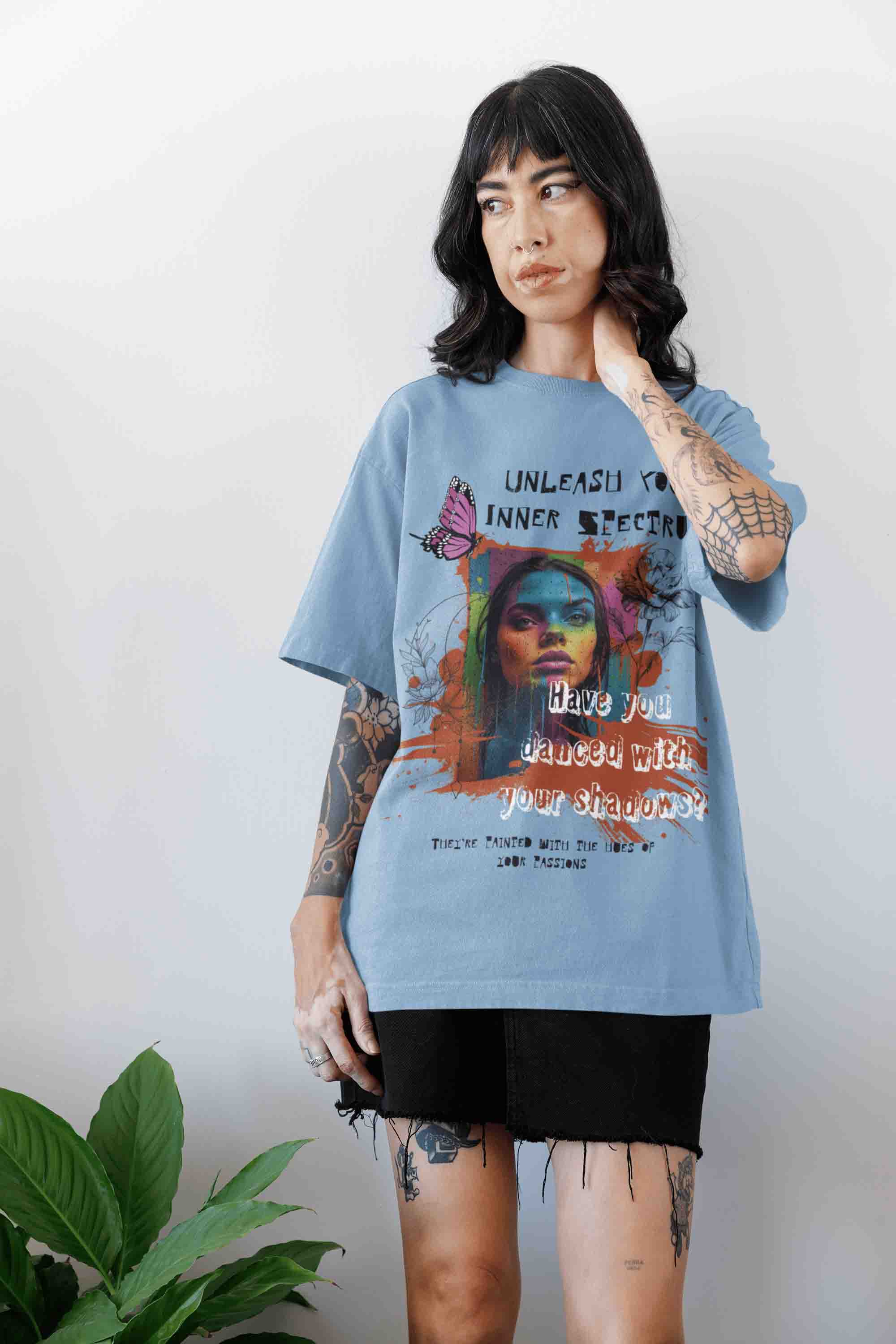 Unleash Your Inner Spectrum Oversized T-Shirt | The OddBall Wagon