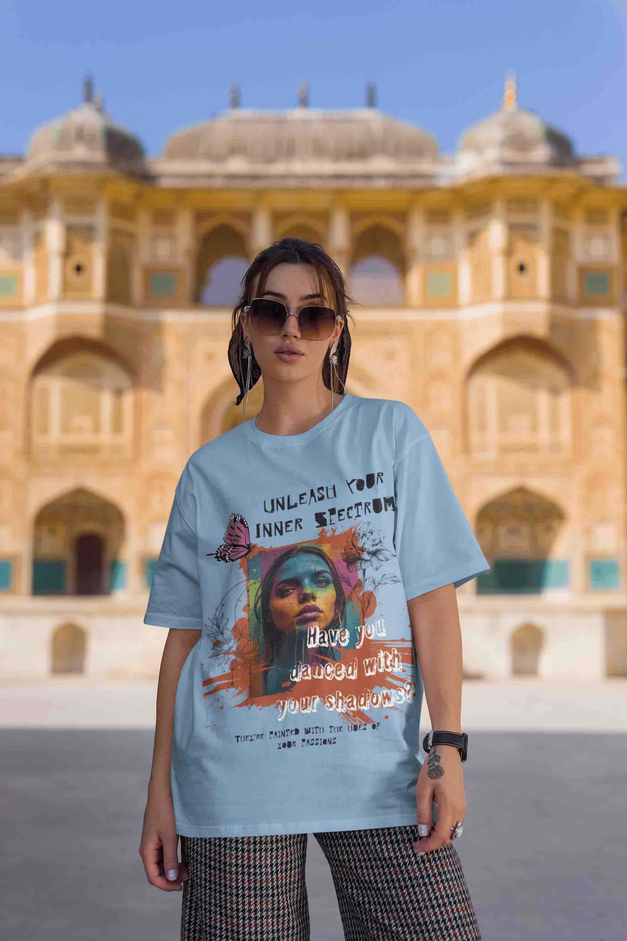 Unleash Your Inner Spectrum Oversized T-Shirt | The OddBall Wagon image 2