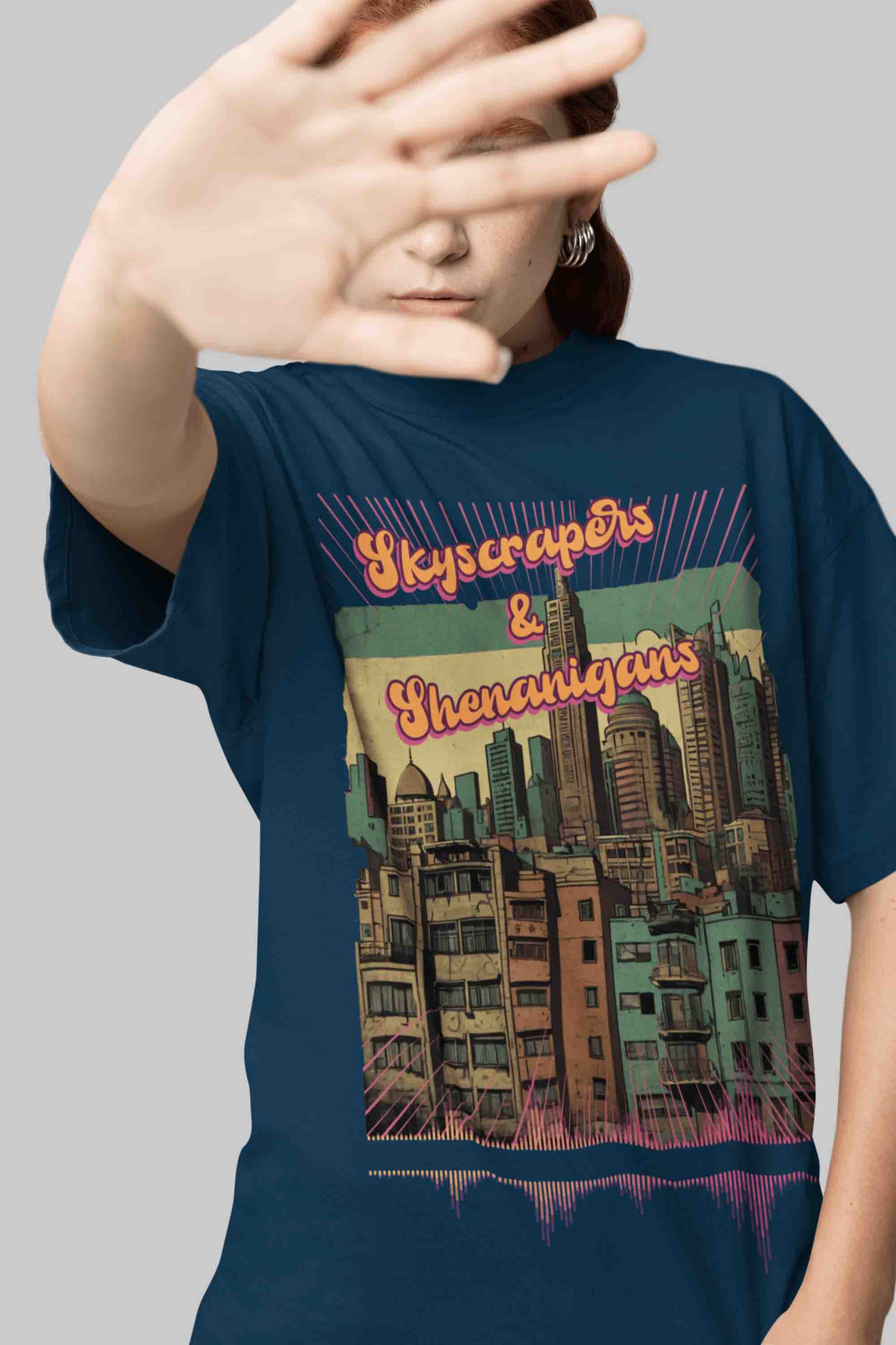 Urban Adventures Oversized T-Shirt | The OddBall Wagon image 4