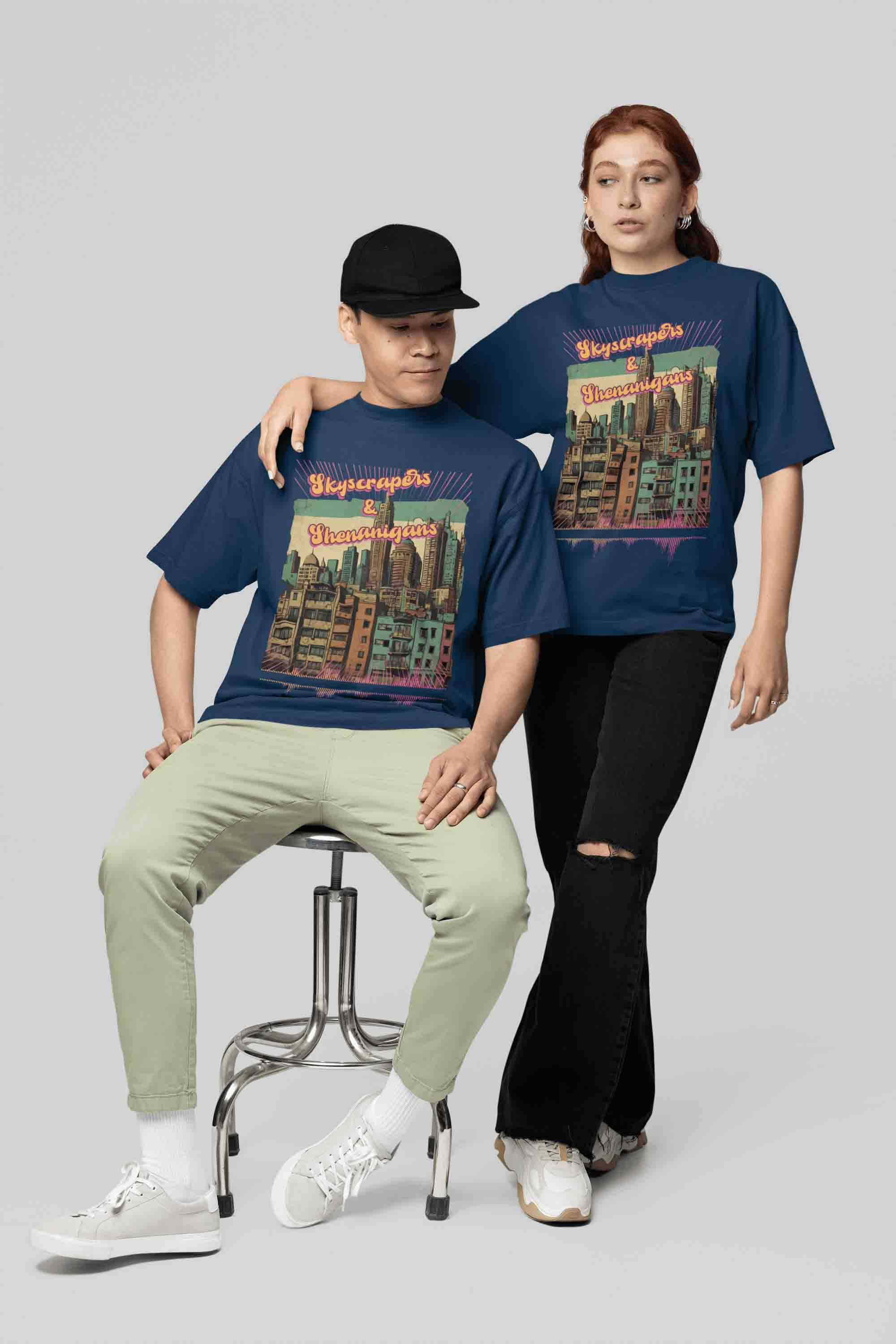 Urban Adventures Oversized T-Shirt | The OddBall Wagon image 5
