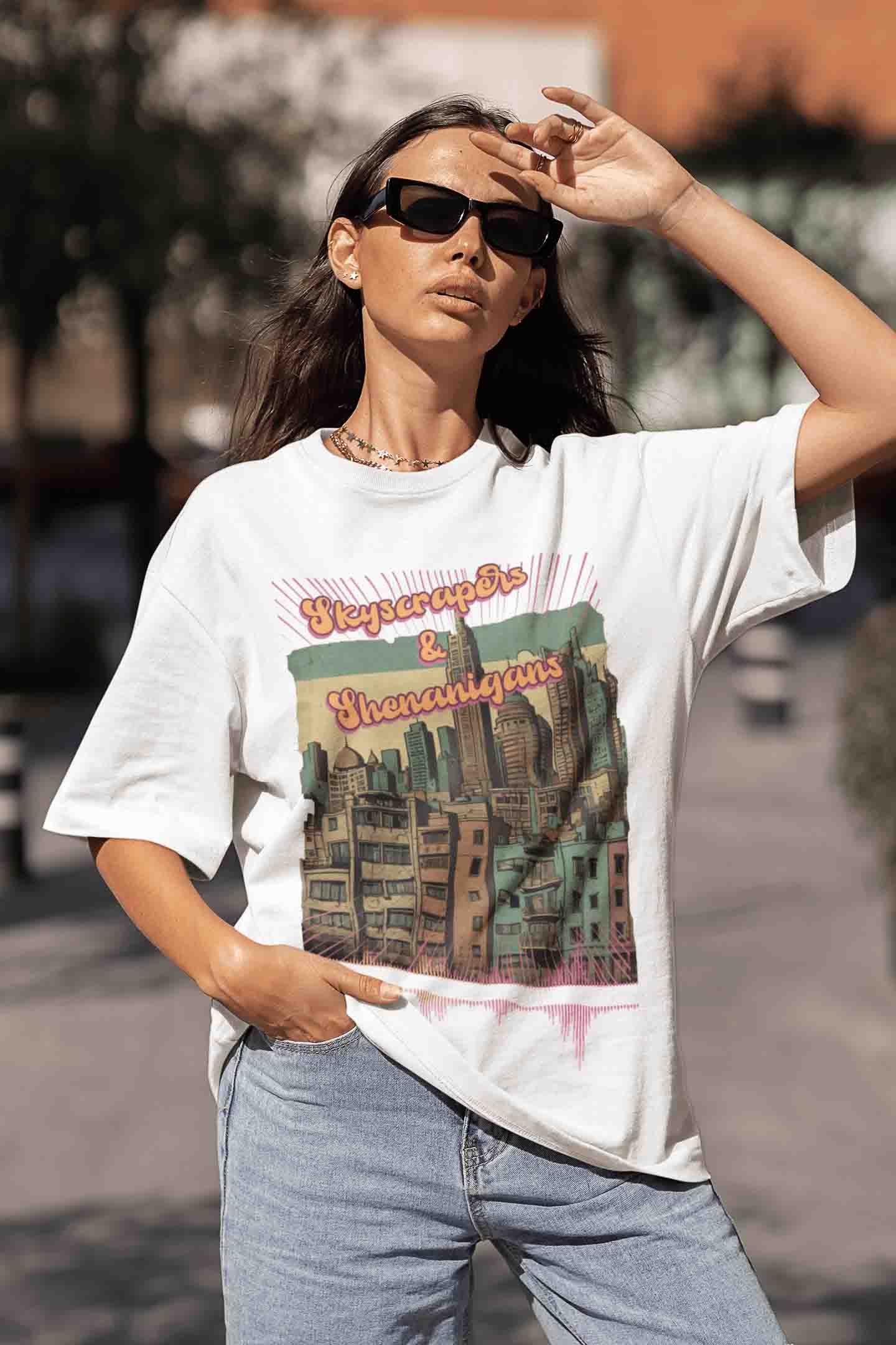 Urban Adventures Oversized T-Shirt | The OddBall Wagon