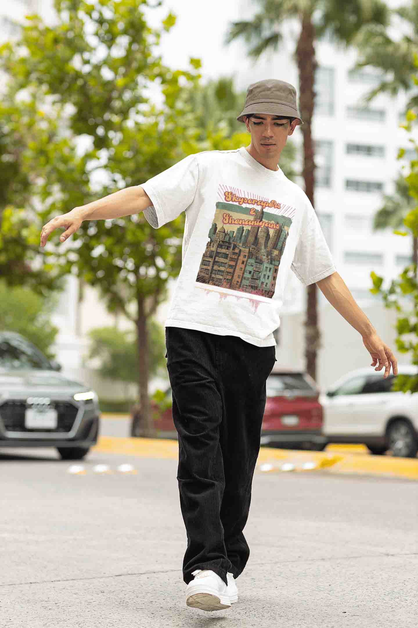Urban Adventures Oversized T-Shirt | The OddBall Wagon image 2