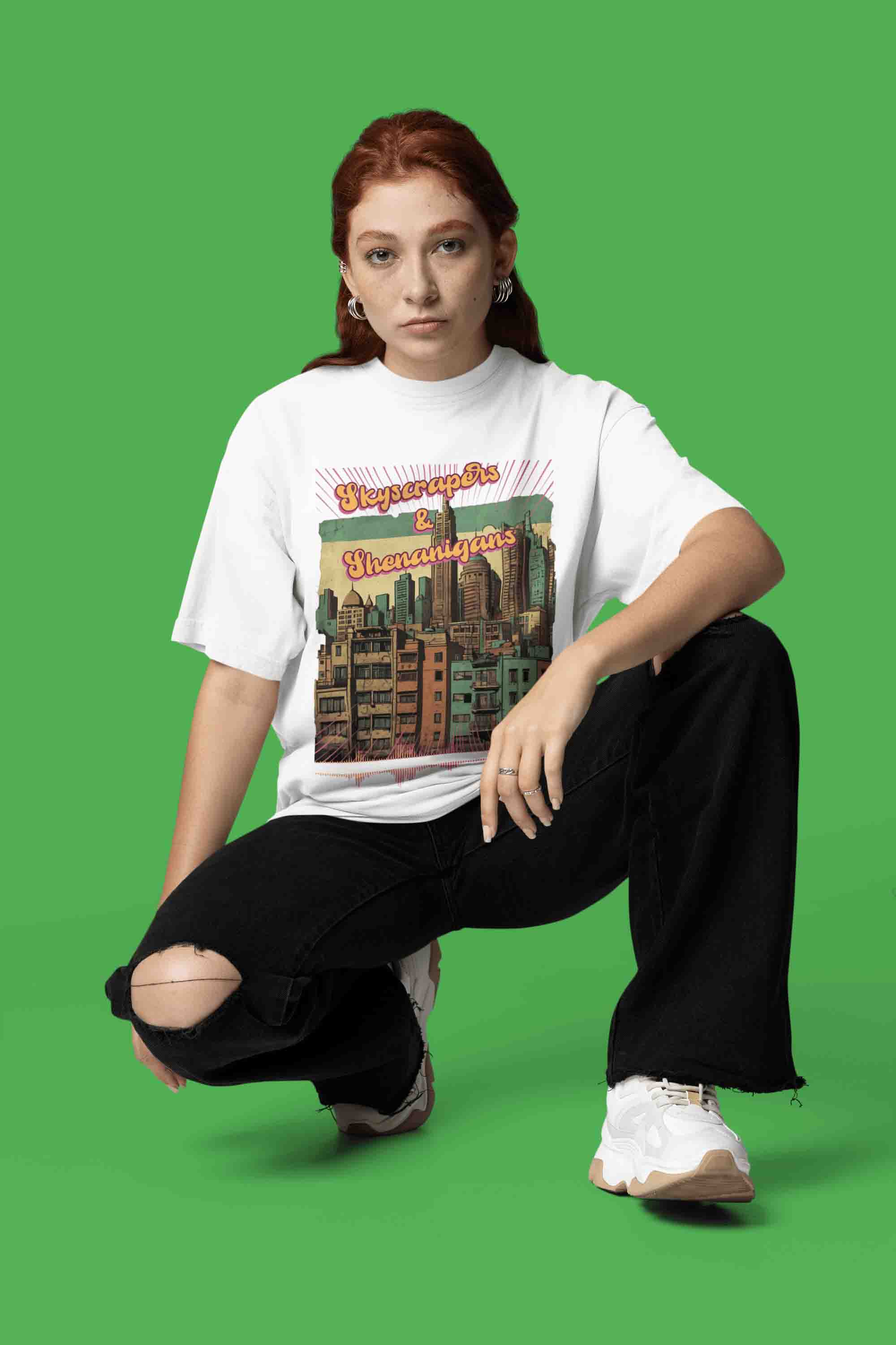Urban Adventures Oversized T-Shirt | The OddBall Wagon image 4