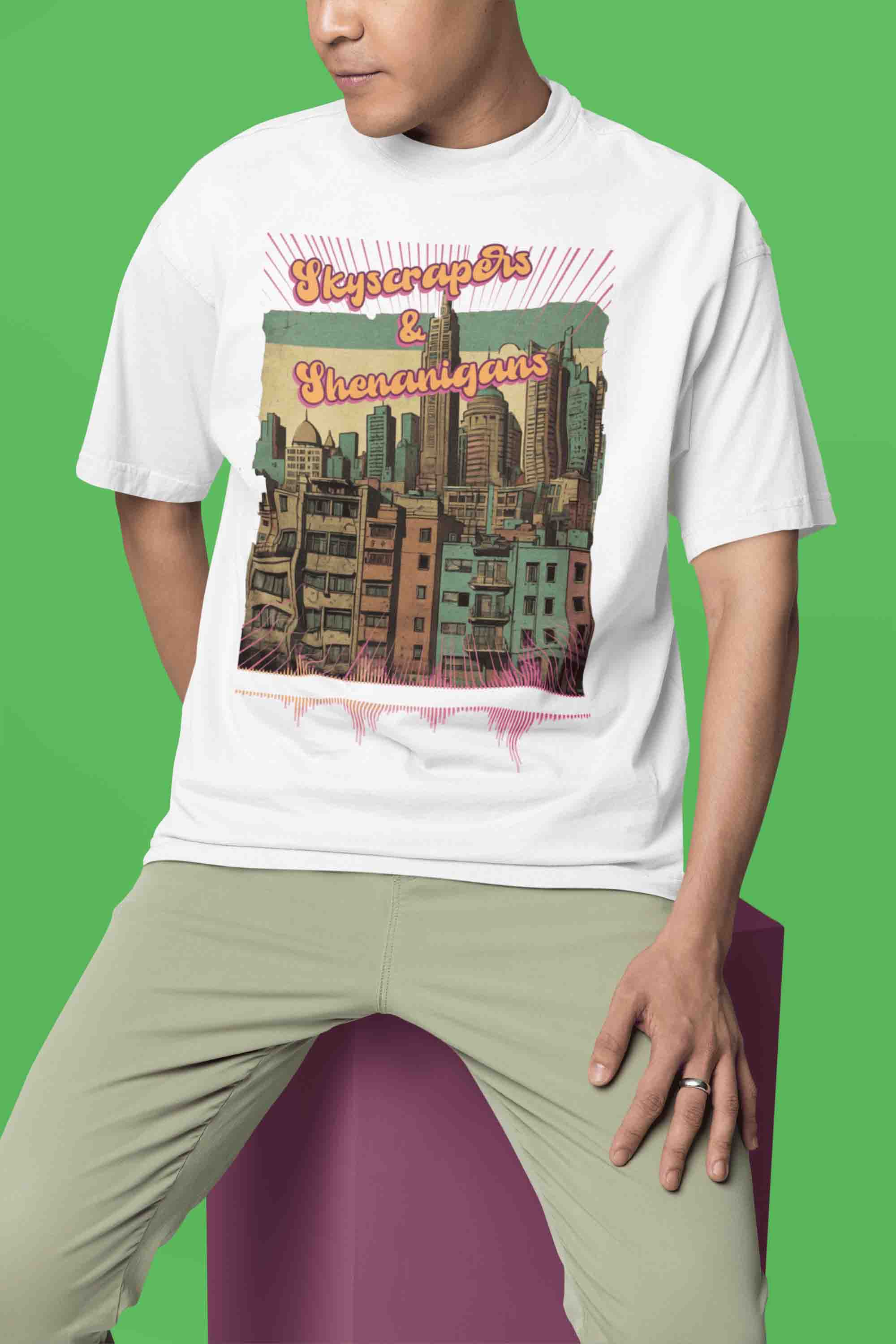 Urban Adventures Oversized T-Shirt | The OddBall Wagon image 5
