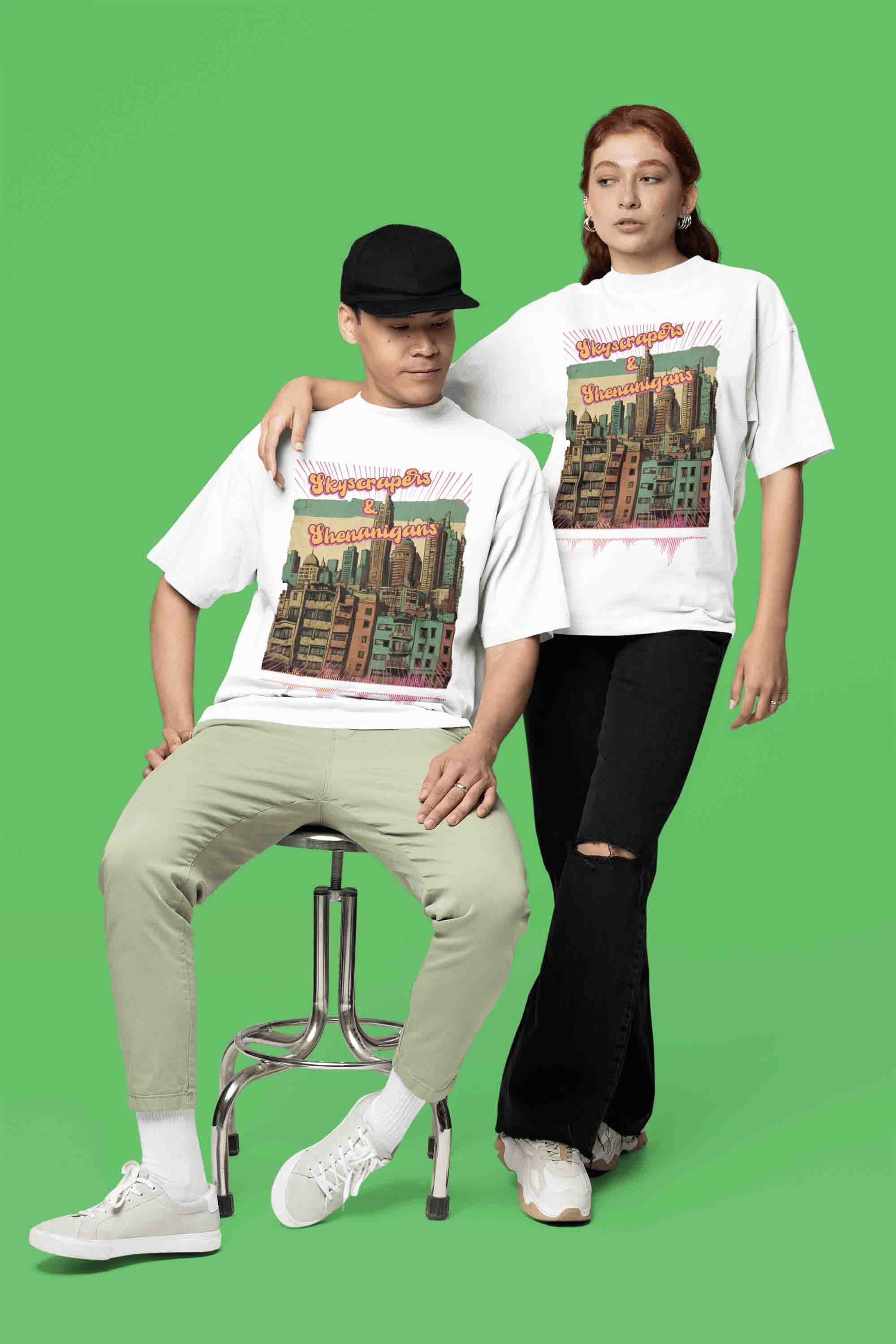 Urban Adventures Oversized T-Shirt | The OddBall Wagon image 6