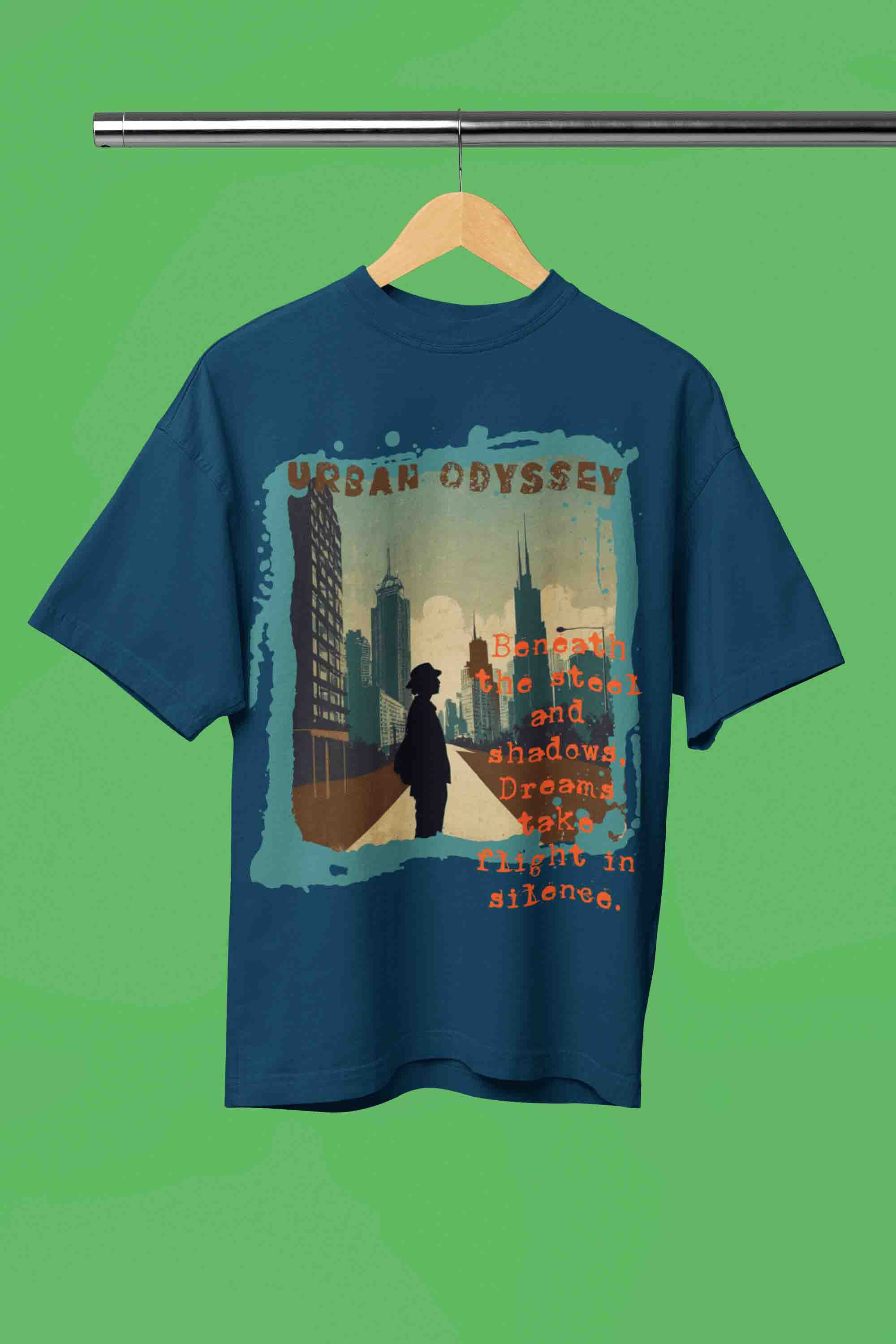 Urban Odyssey Oversized T-Shirt | The OddBall Wagon image 7